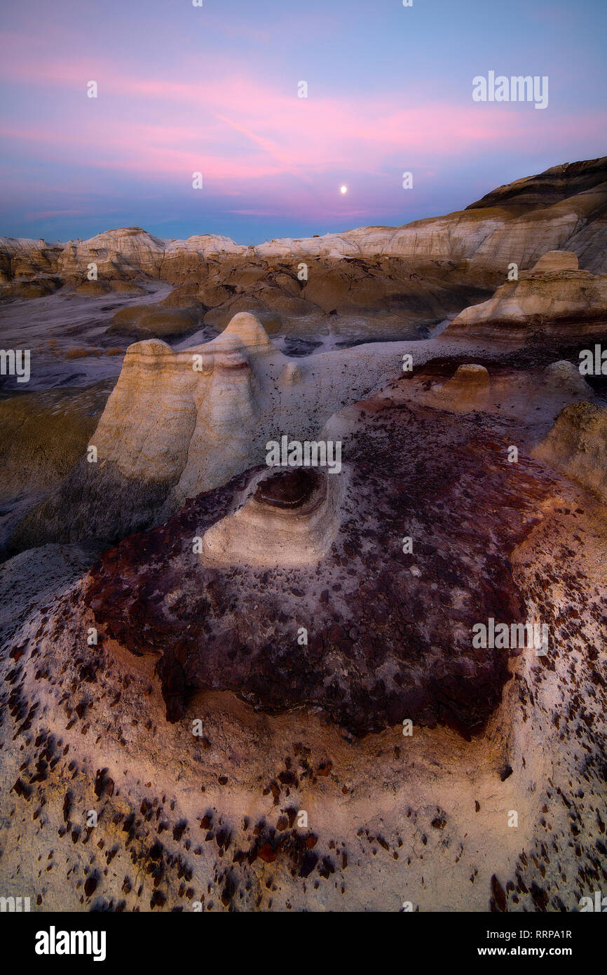 Immagini da Bisti/De-Na-Zin deserto Foto Stock