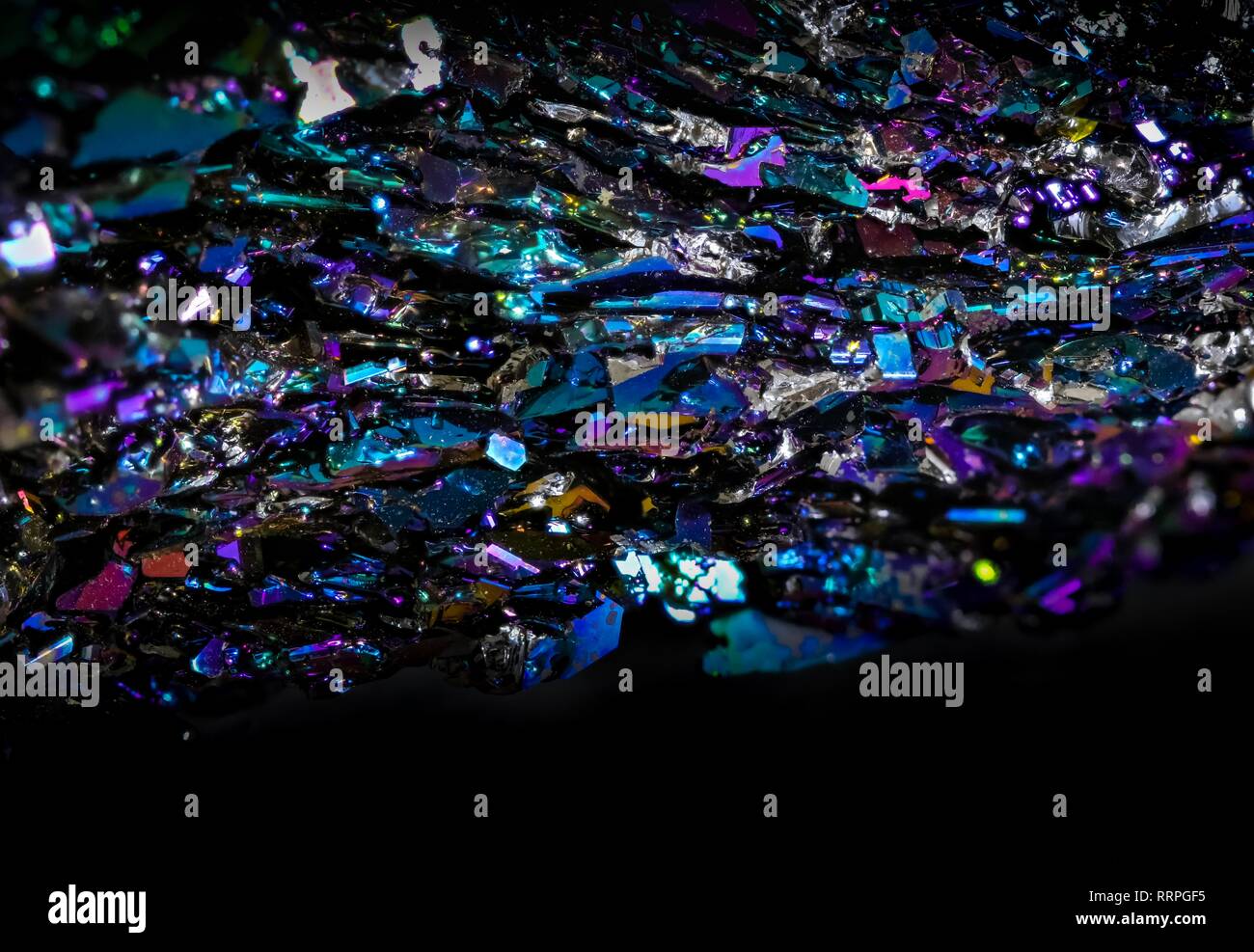 Gemma colorata struttura sfondo, macro dettagliate Foto Stock