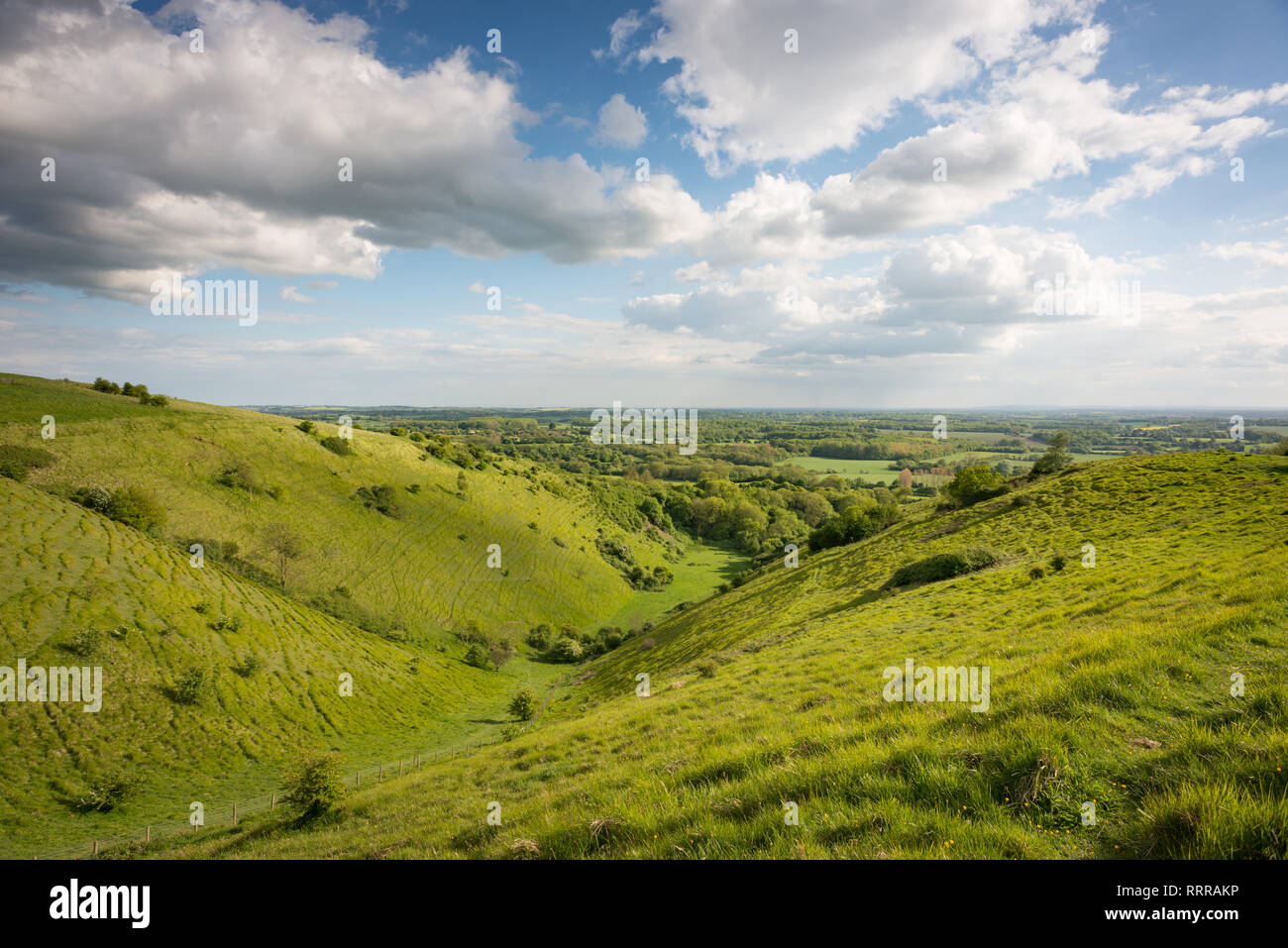 Il Devil's Impastare vicino a Wye in Kent, Inghilterra Foto Stock