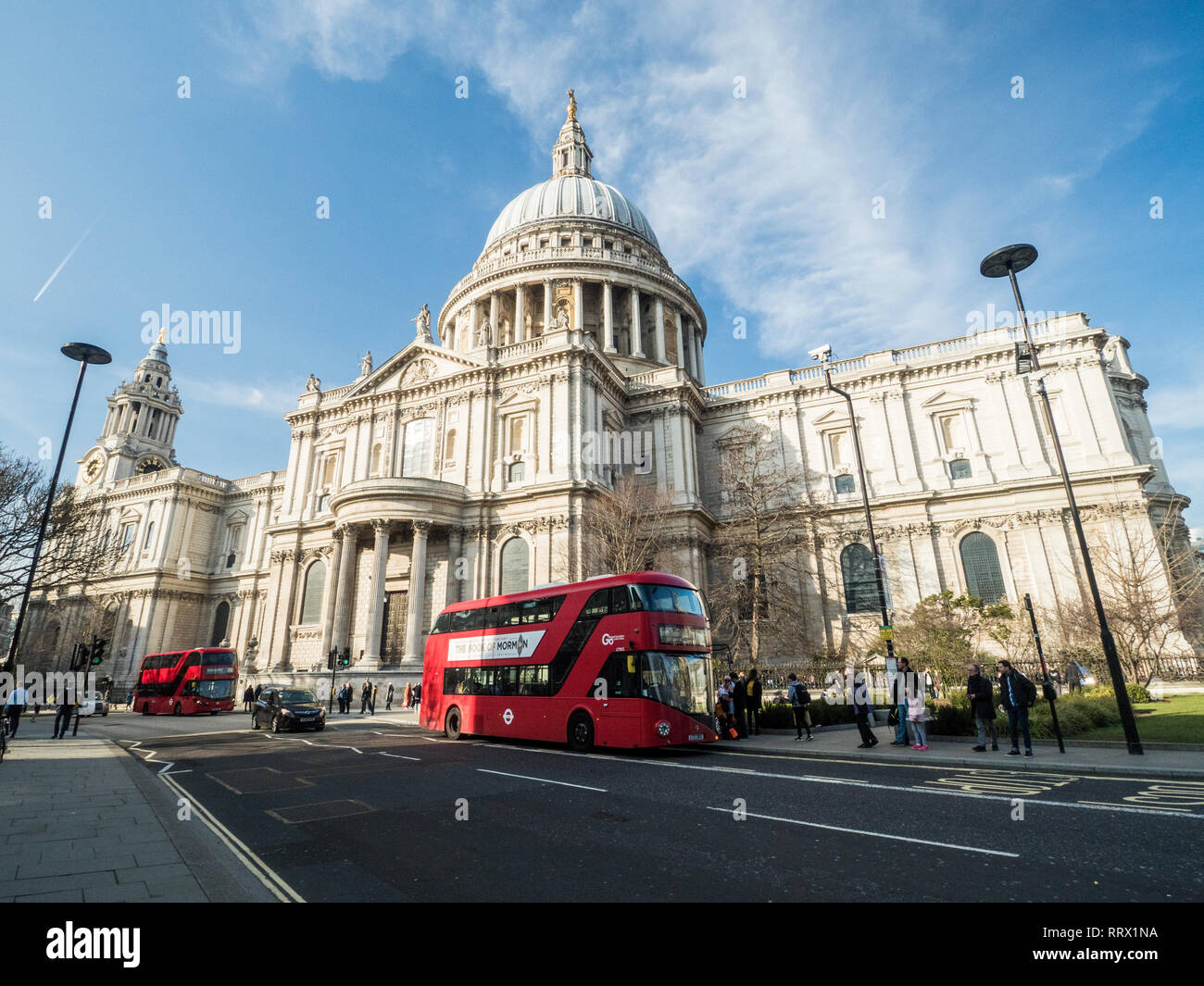 La Cattedrale di St Paul, Londra, Inghilterra. Foto Stock