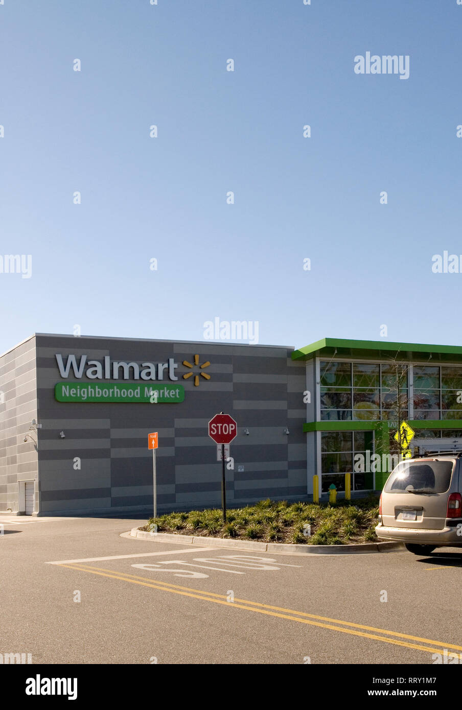 Walmart vicinato Mercato a Myrtle Beach, Carolina del Sud degli Stati Uniti. Foto Stock