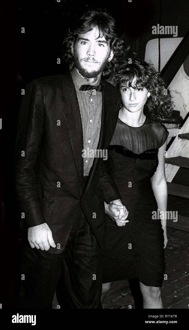 Timothy Hutton e Jennifer Grey 1982 foto da John Barrett/il PHOTOlink Foto Stock