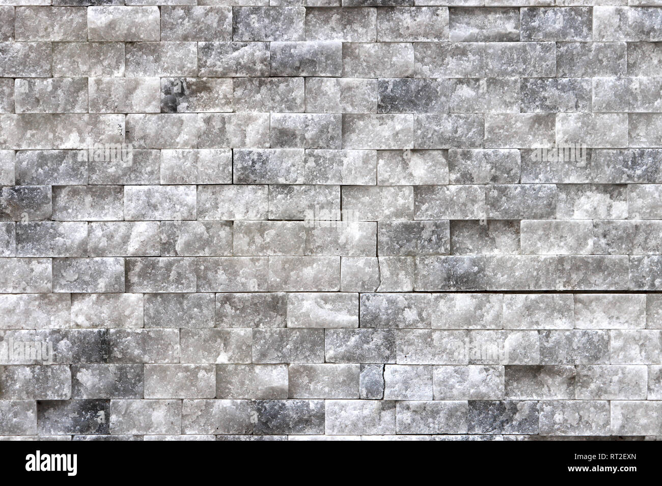Alabastro parete di mantello texture. Pietra Bianca la superficie di fondo interna. Foto Stock