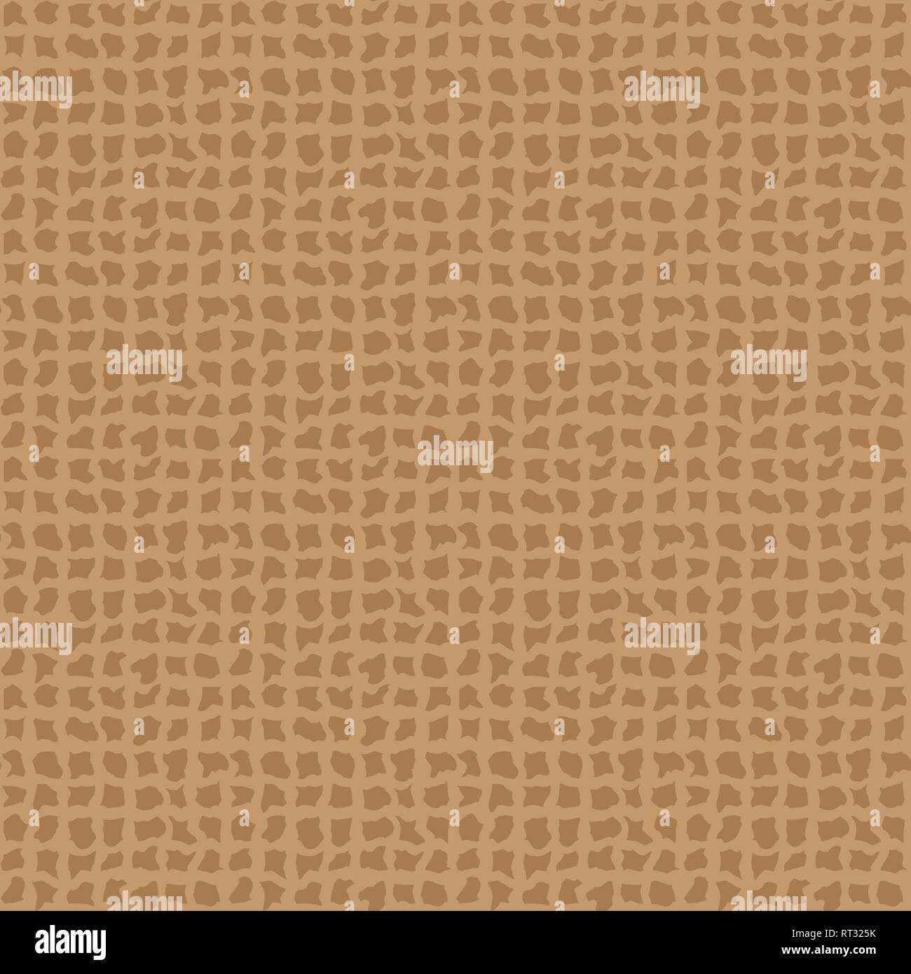 Vector seamless texture con mesh. Vecchia tessitura del tessuto Illustrazione Vettoriale