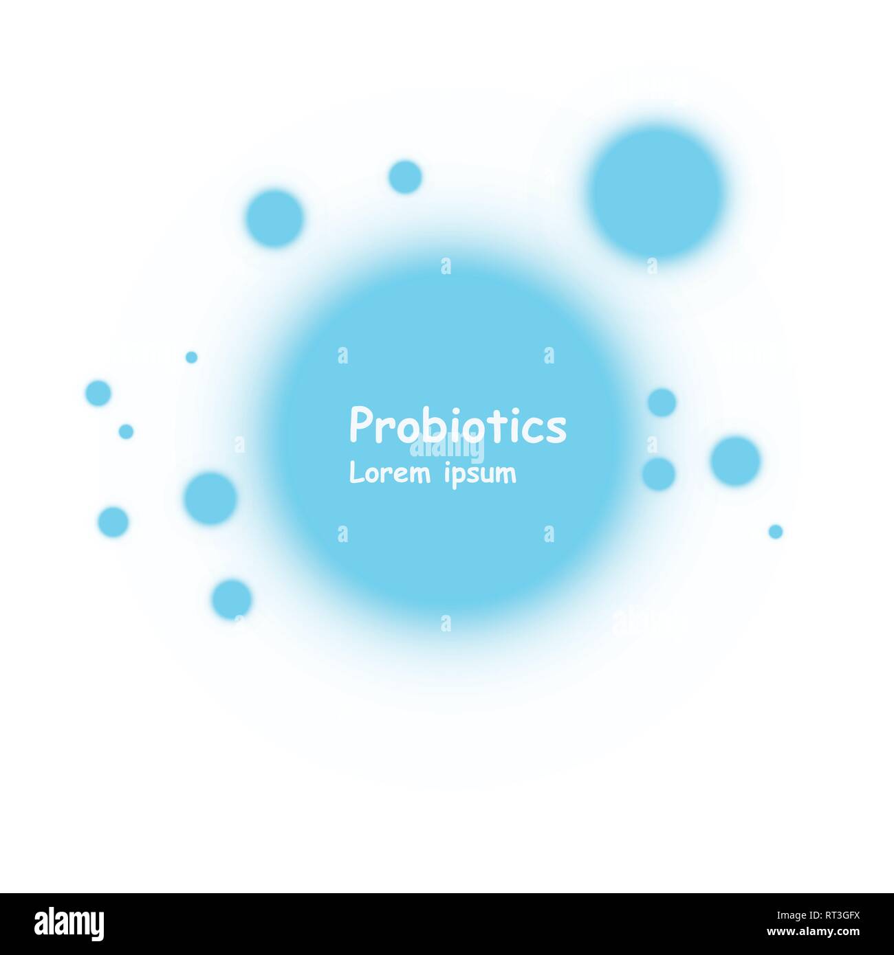 Sfondo della cella. Biologia, Scienza sfondo con cellule. Sfondo di biologia. Abstract cellule vettore illustrazione. Vista al microscopio Illustrazione Vettoriale