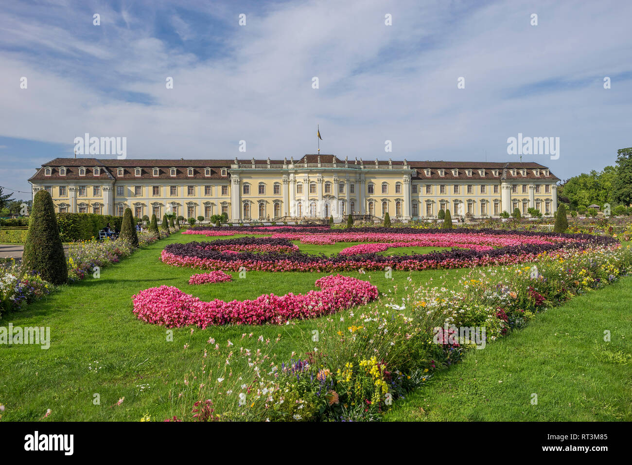 Germania Baden-Wuerttemberg, Ludwigsburg, Ludwigsburg Palace Foto Stock
