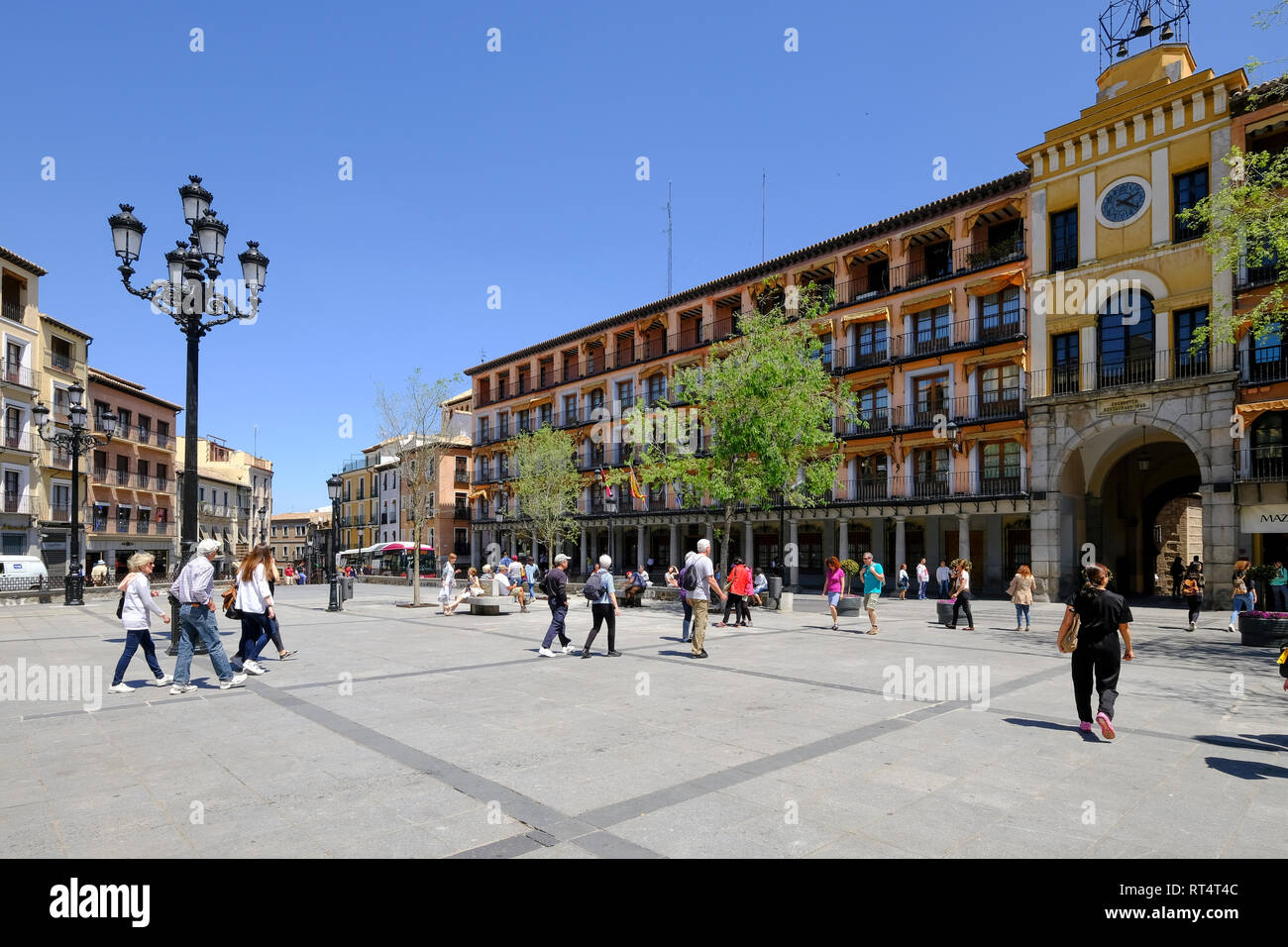 Plaza de Zocodover, Toledo, Castilia-La Mancha, Castilla la Mancha, in Spagna Foto Stock