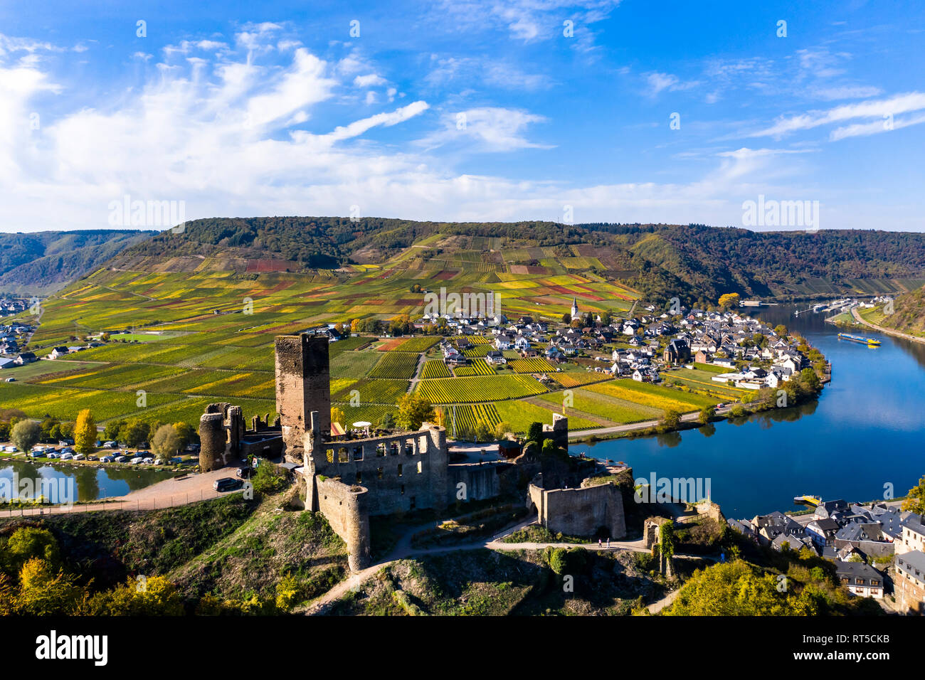 In Germania, in Renania Palatinato, Poltersdorf, Mosella, Metternich Castle Foto Stock