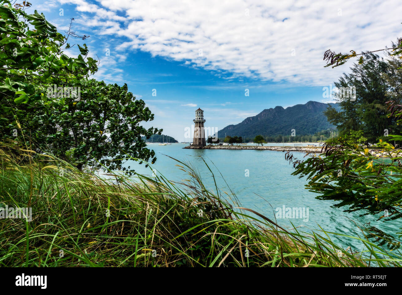Malaysia, Pulau Langkawi, Light house Foto Stock