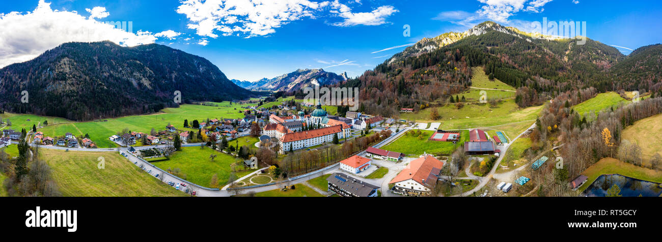 In Germania, in Baviera, Abbazia benedettina, Ettal Abbey Foto Stock