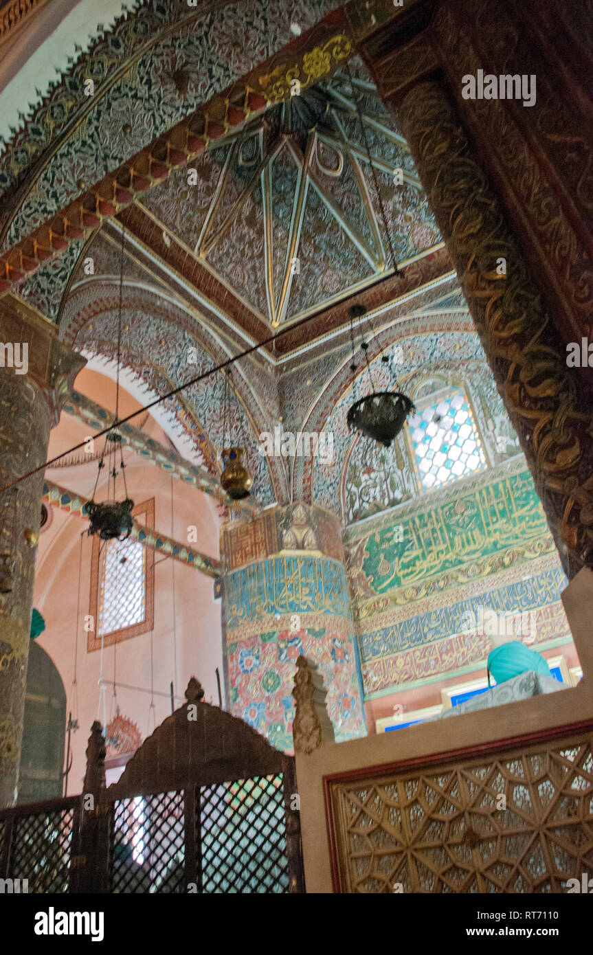 Asia, la Turchia, Anatolia, Konya, museo di Mevlana Foto Stock