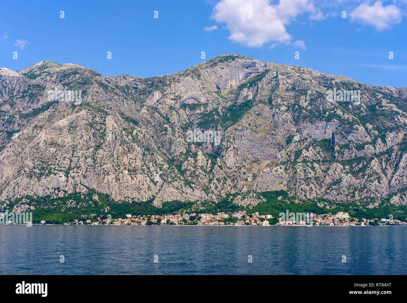 Montenegro e della Baia di Kotor, Dobrota Foto Stock
