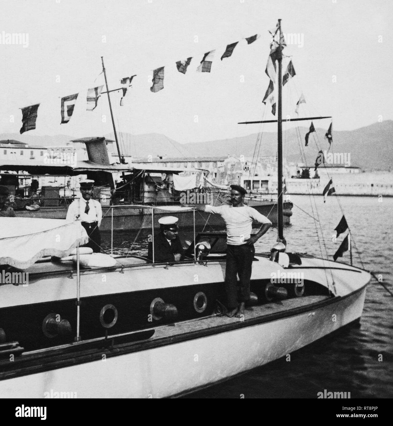 L'Italia, Toscana, Portoferraio, 1910-20 Foto Stock