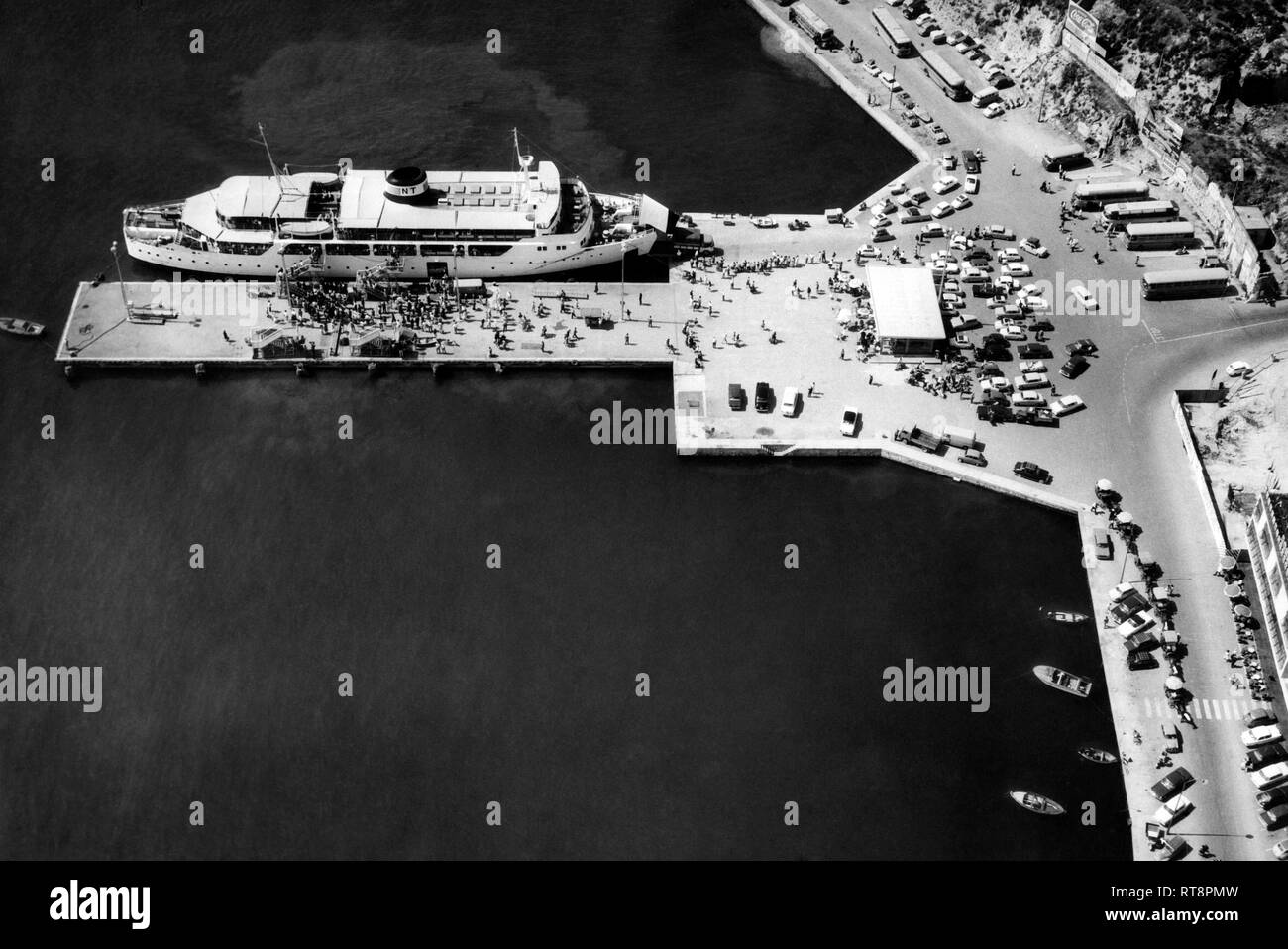 Portoferraio, Isola d'Elba, Toscana, Italia 1964 Foto Stock
