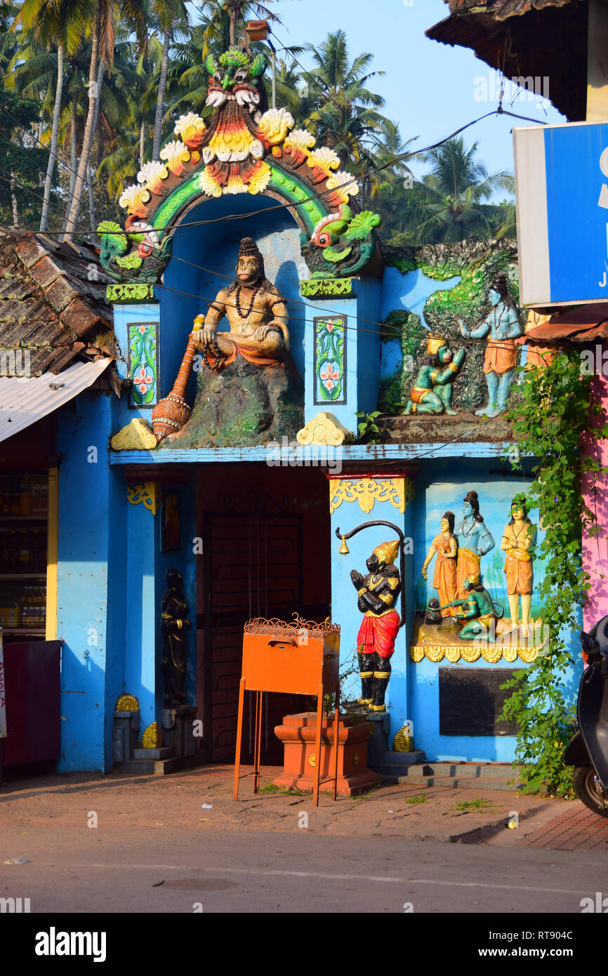 Tempio Janardanaswamy, Varkala Kerala, India Foto Stock