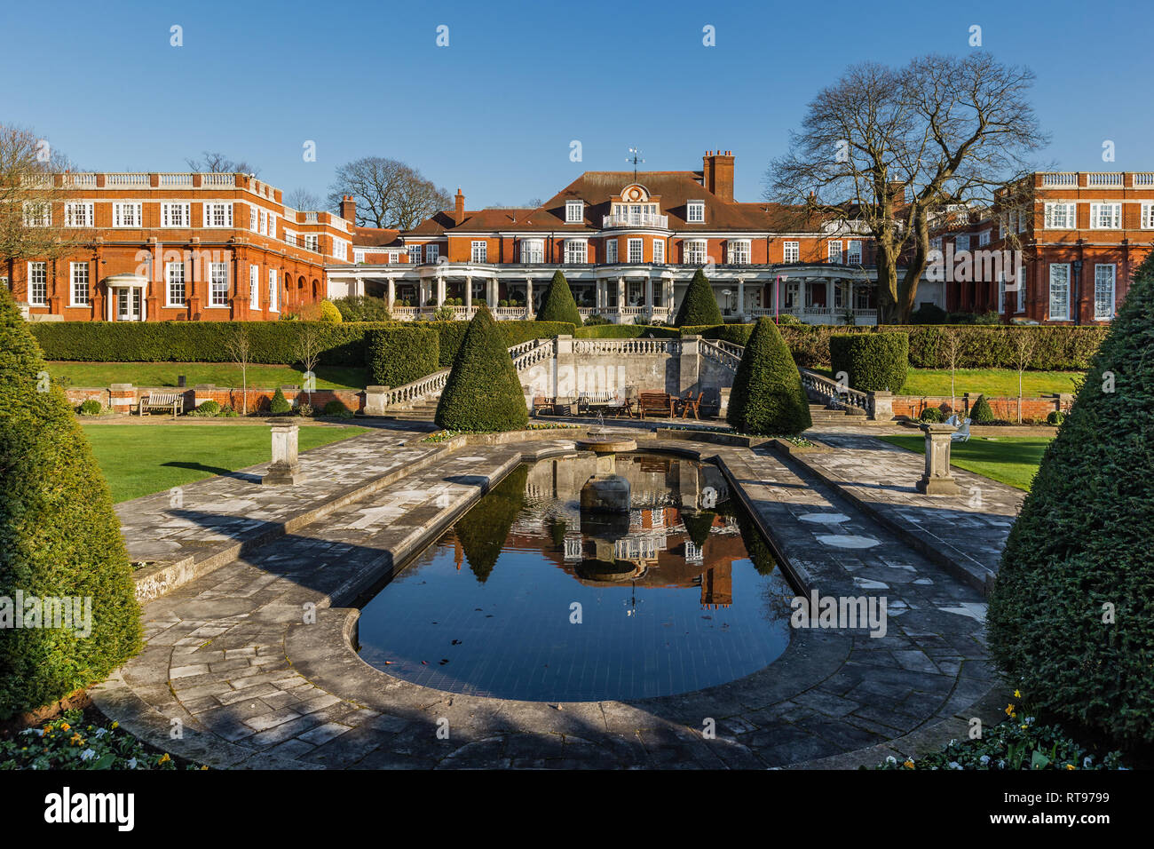 Storica Casa Inverforth (formalmente conosciuto come il Colle) in Hampstead, Londra Foto Stock