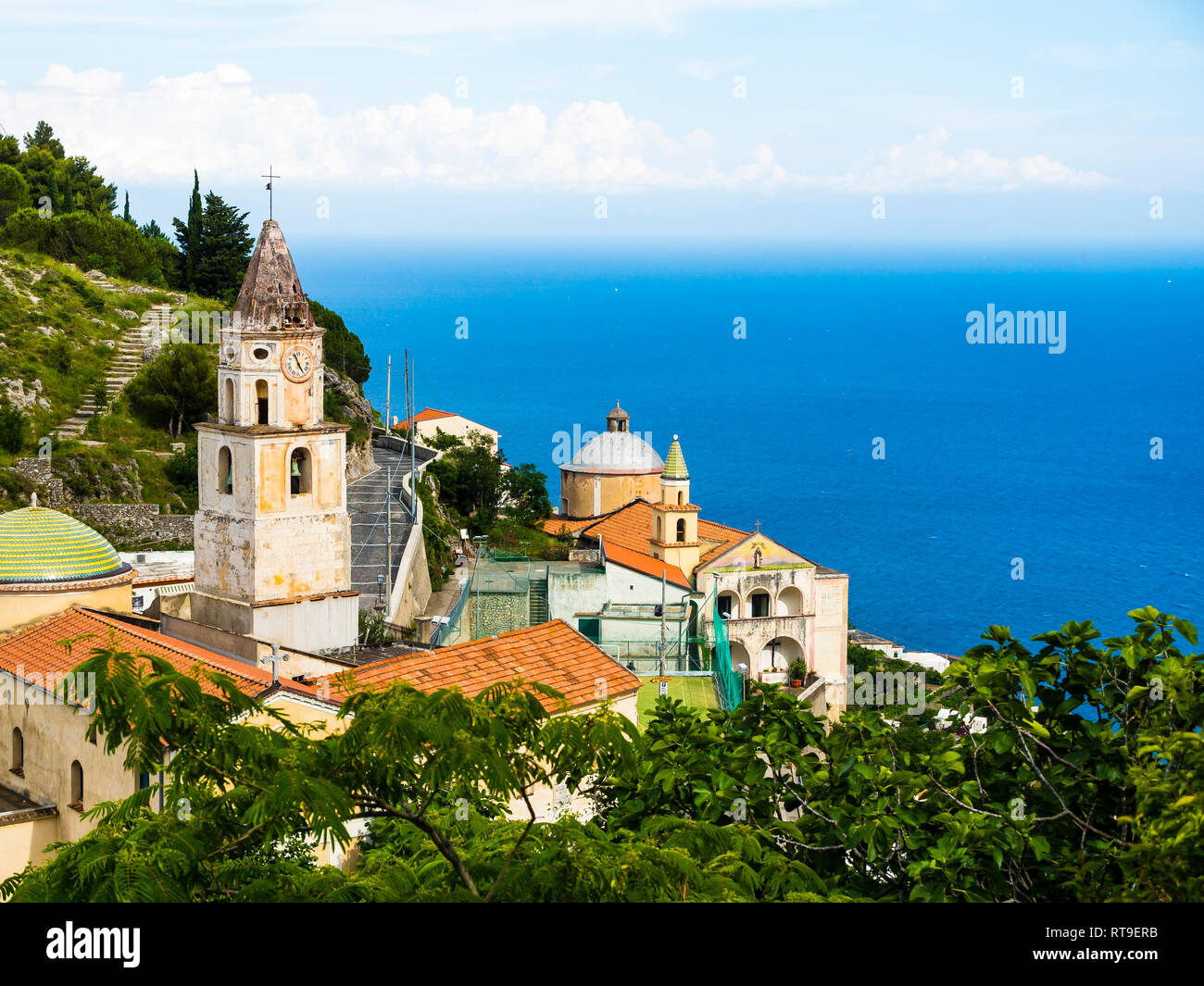 L'Italia, Campania, Costiera Amalfitana, la Penisola Sorrentina, Pogerola Foto Stock