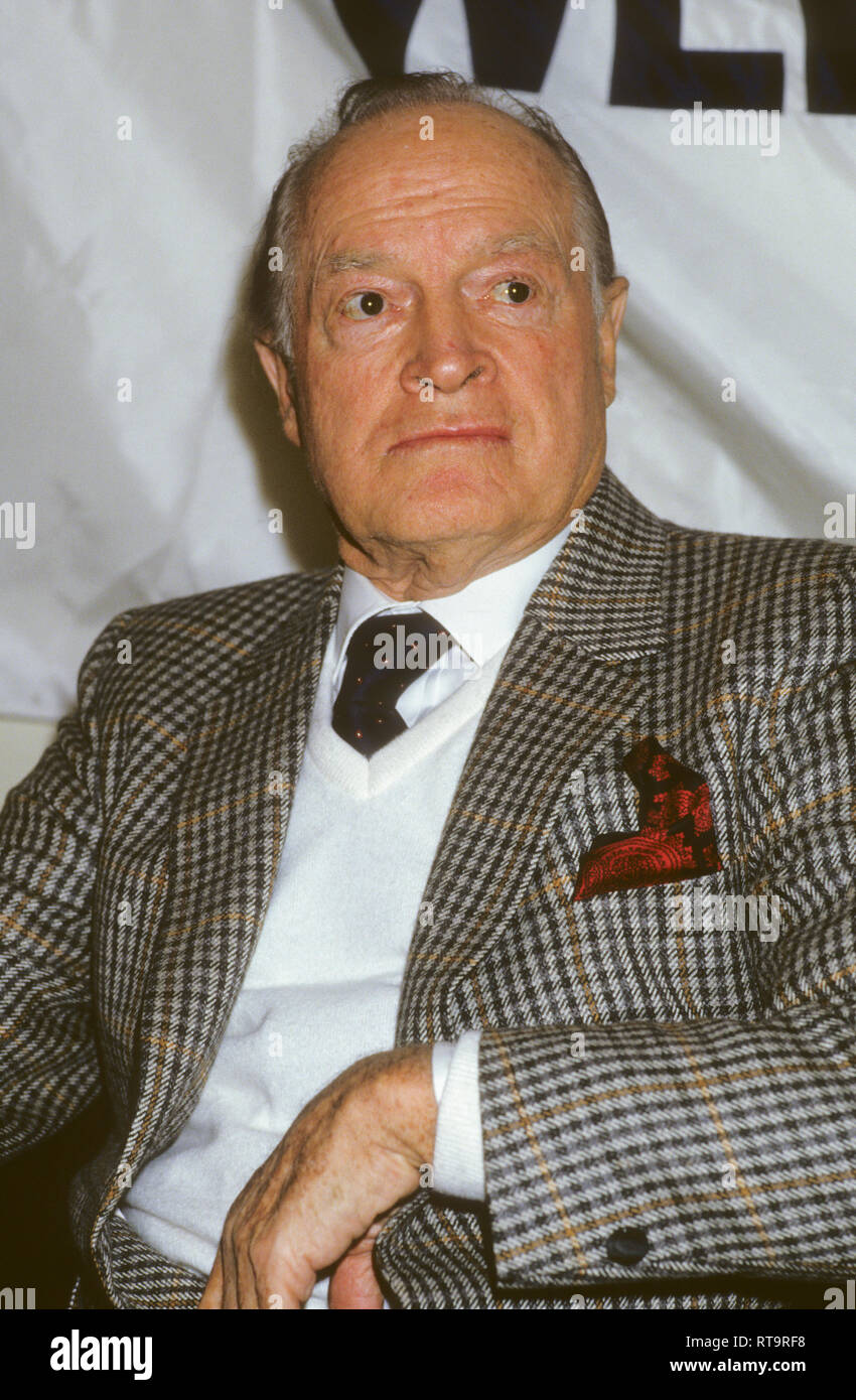 Bob Hope artista americano e attore Foto Stock