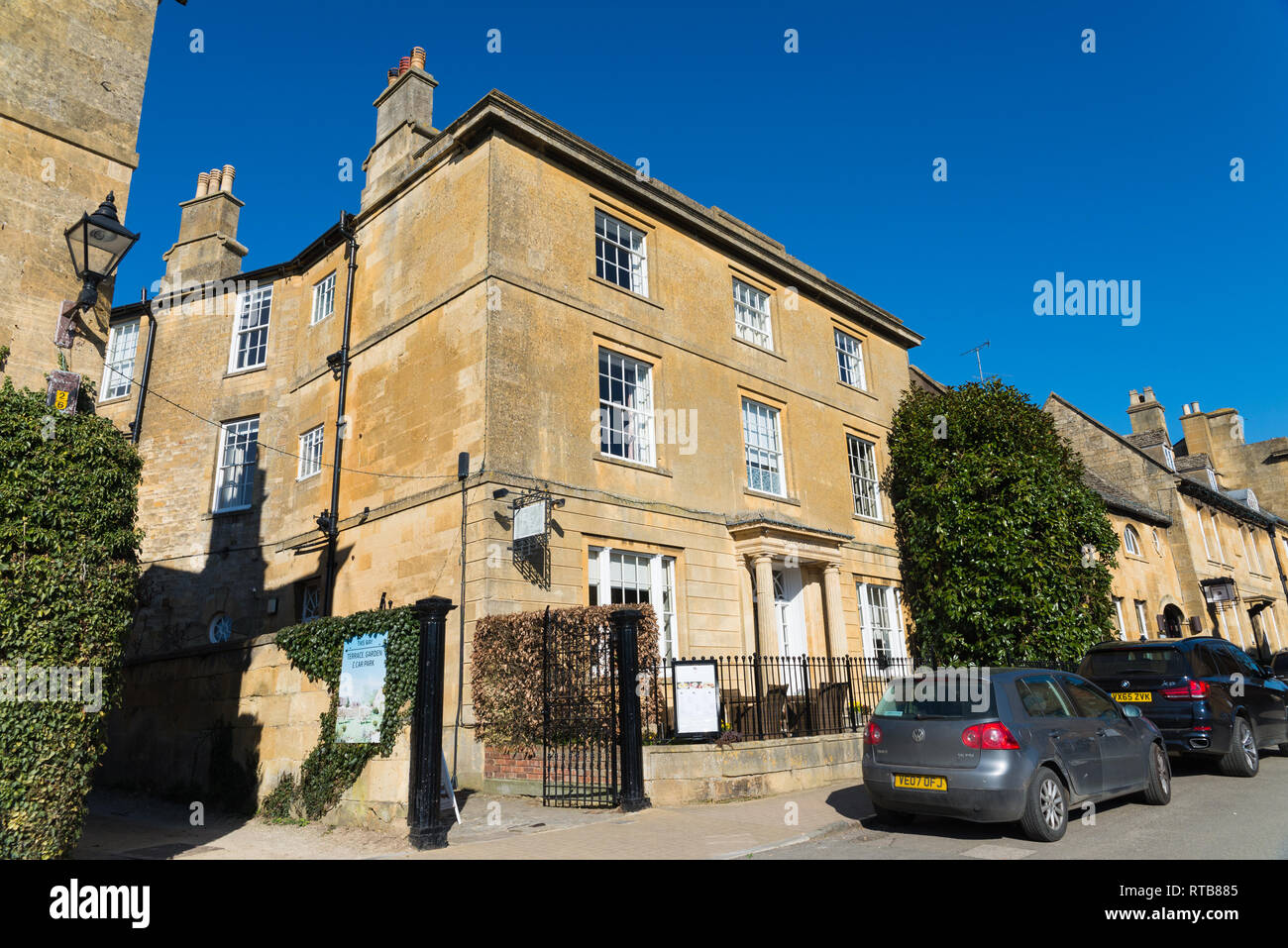 Cotswold House Hotel and Spa nel grazioso Cotswold città mercato di Chipping Campden, Gloucestershire Foto Stock