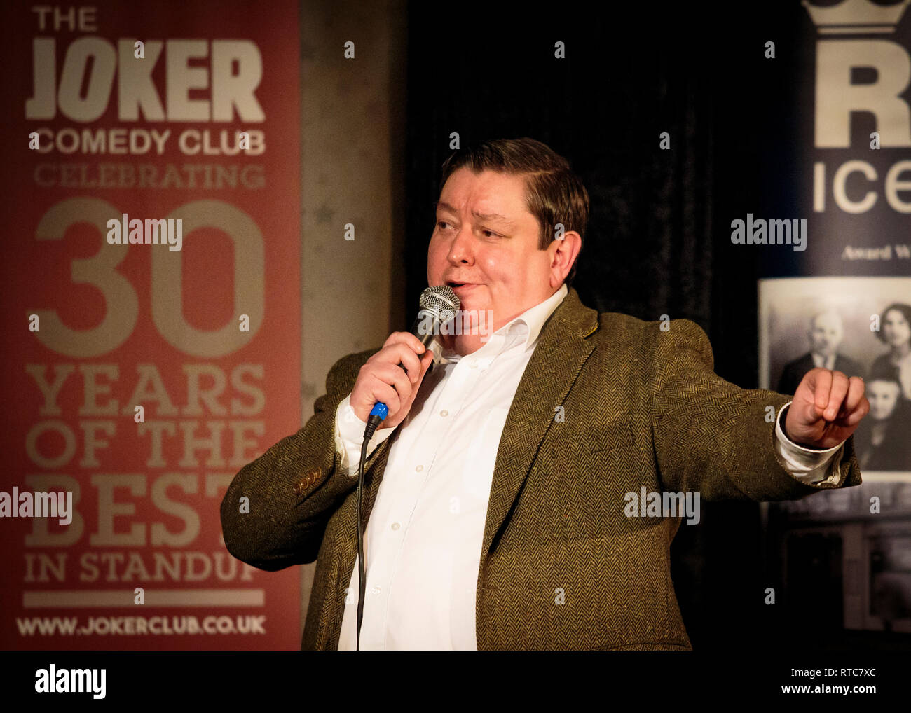 John Moloney, Joker Comedy Club, Southend, Essex © Clarissa Debenham / Alamy Foto Stock