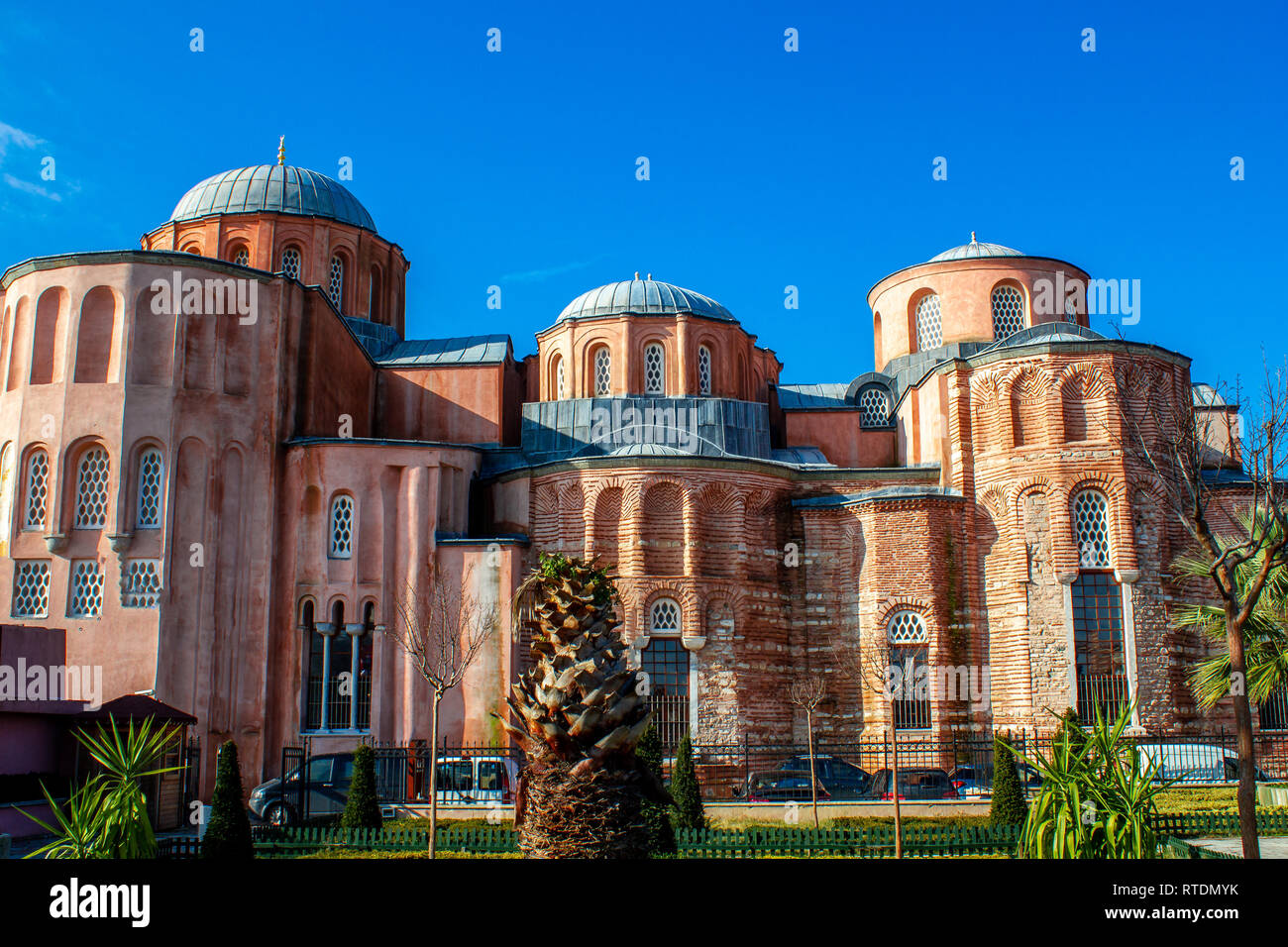 Molla Zeyrek moschea (Pantocratore monastero chiesa) Distretto di Fatih, Istanbul, Turchia Foto Stock