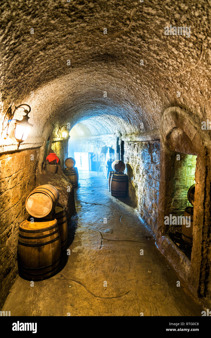 Debay Cantina a Ba Na colline, Vietnam Foto Stock