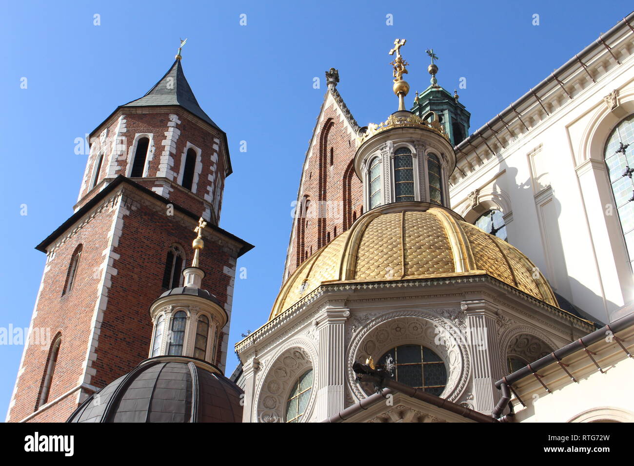 Castello di Wawel Foto Stock
