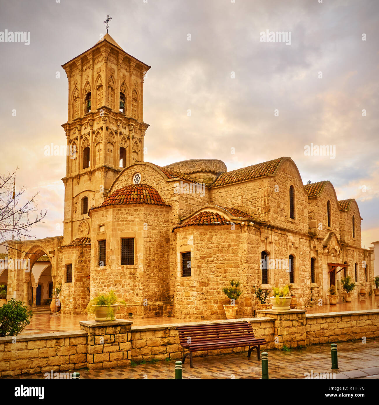 Chiesa di San Lazzaro a Larnaca, Cipro Foto Stock