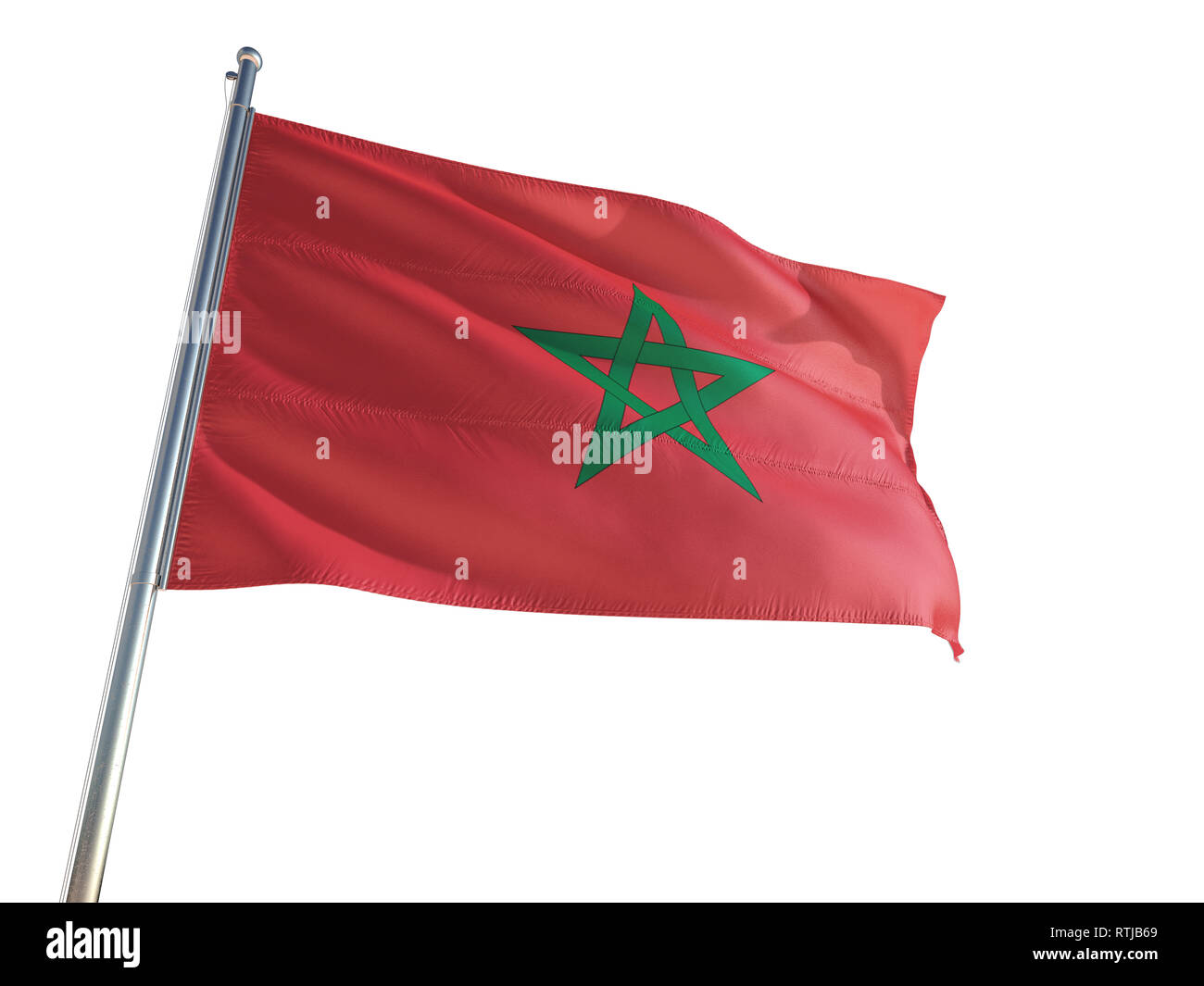 Bandiera del marocco Immagini senza sfondo e Foto Stock ritagliate - Alamy