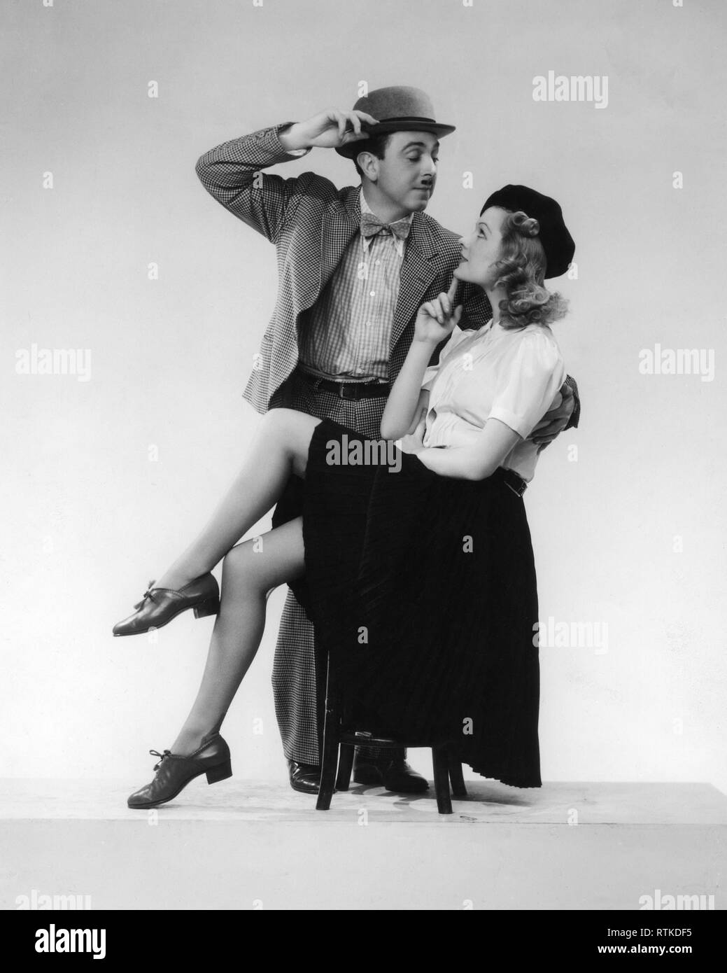 La Lambeth Walk 1939 Lupino Lane Sally Gray diretto da Albert de Courville Pinebrook Studios / Metro Goldwyn Mayer Foto Stock