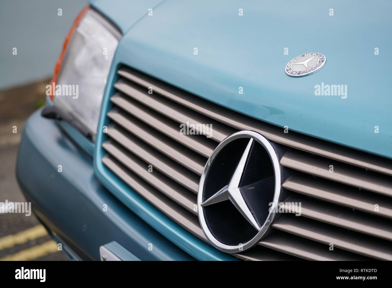 1991 Classic Mercedes 300 SL Foto Stock