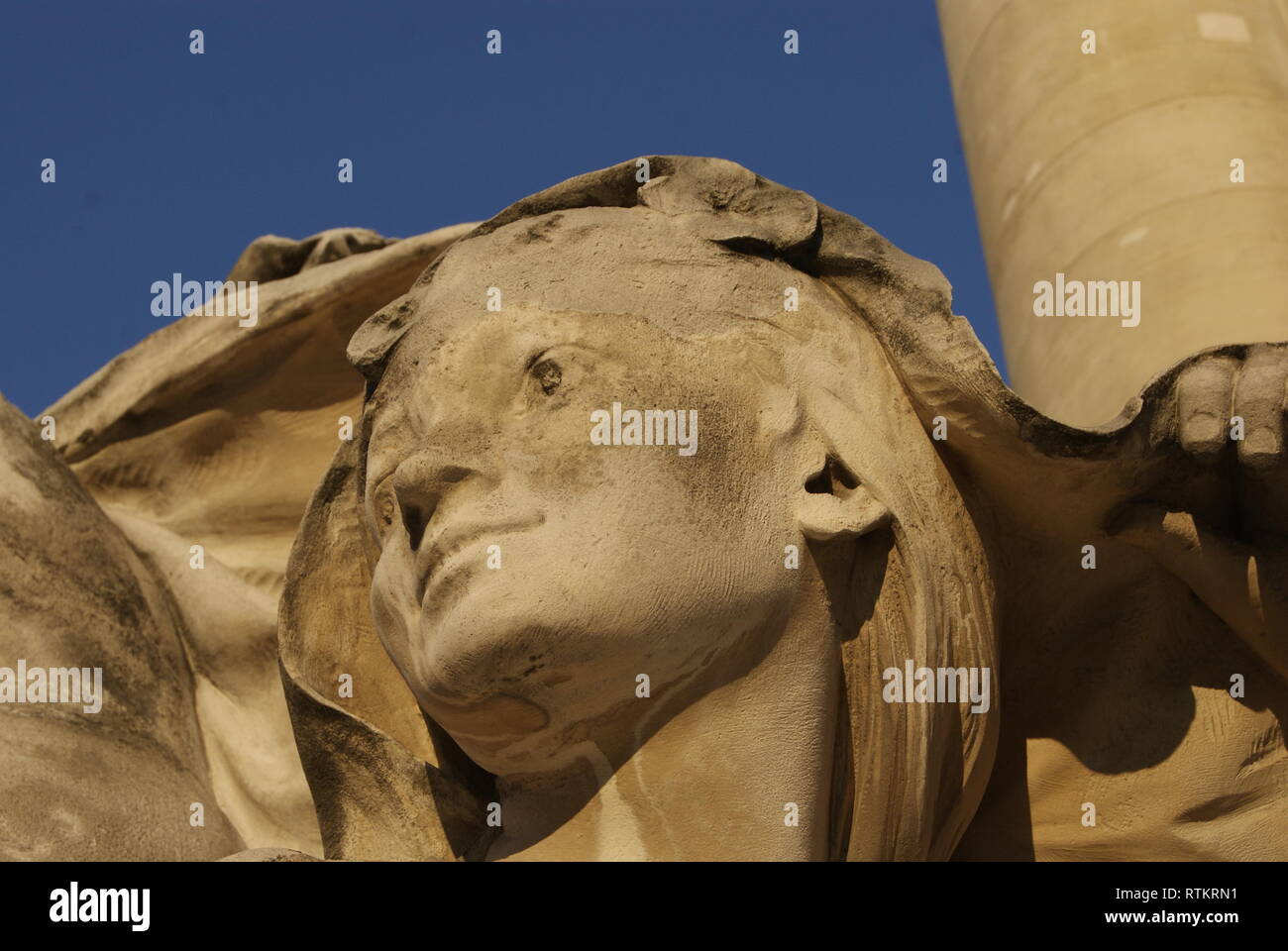 Scultura à Parigi Foto Stock