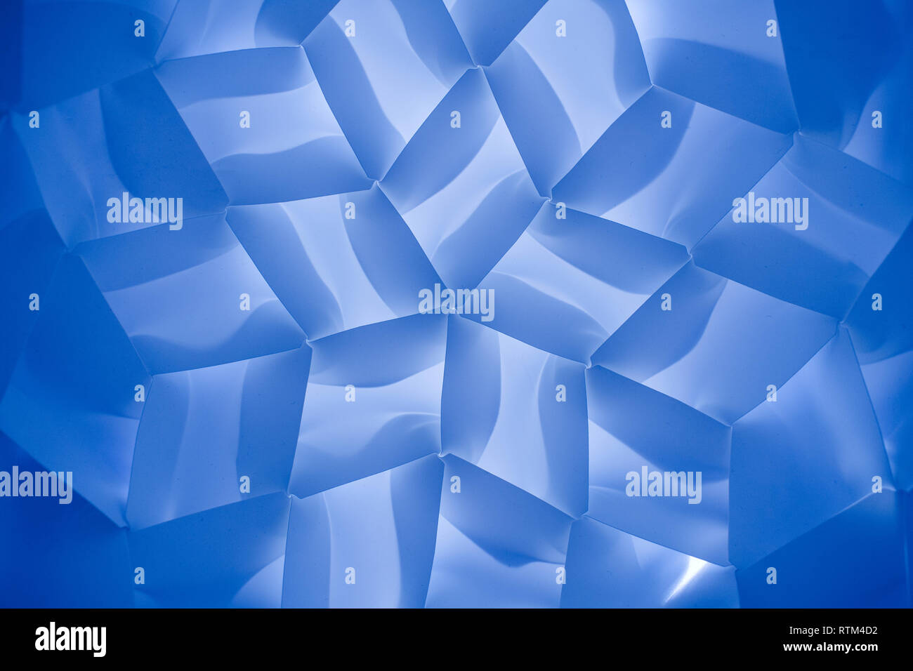 Set di 10 adesivi riflettenti a forma di stella blu
