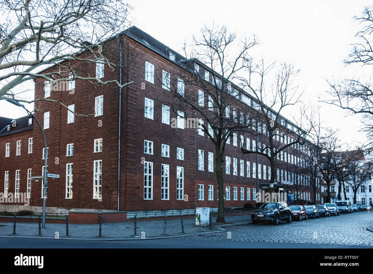 Springer natura academic publishing company edificio, 3 Heidelberger Platz, Wilmersdorf-Berlin Foto Stock