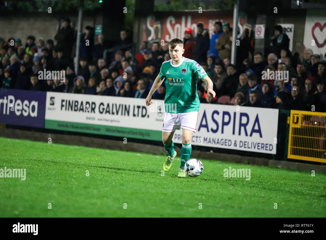 1 marzo, 2019, Cork, Ireland - League of Ireland Premier Division match tra Cork City FC vs Derry City FC. Foto Stock