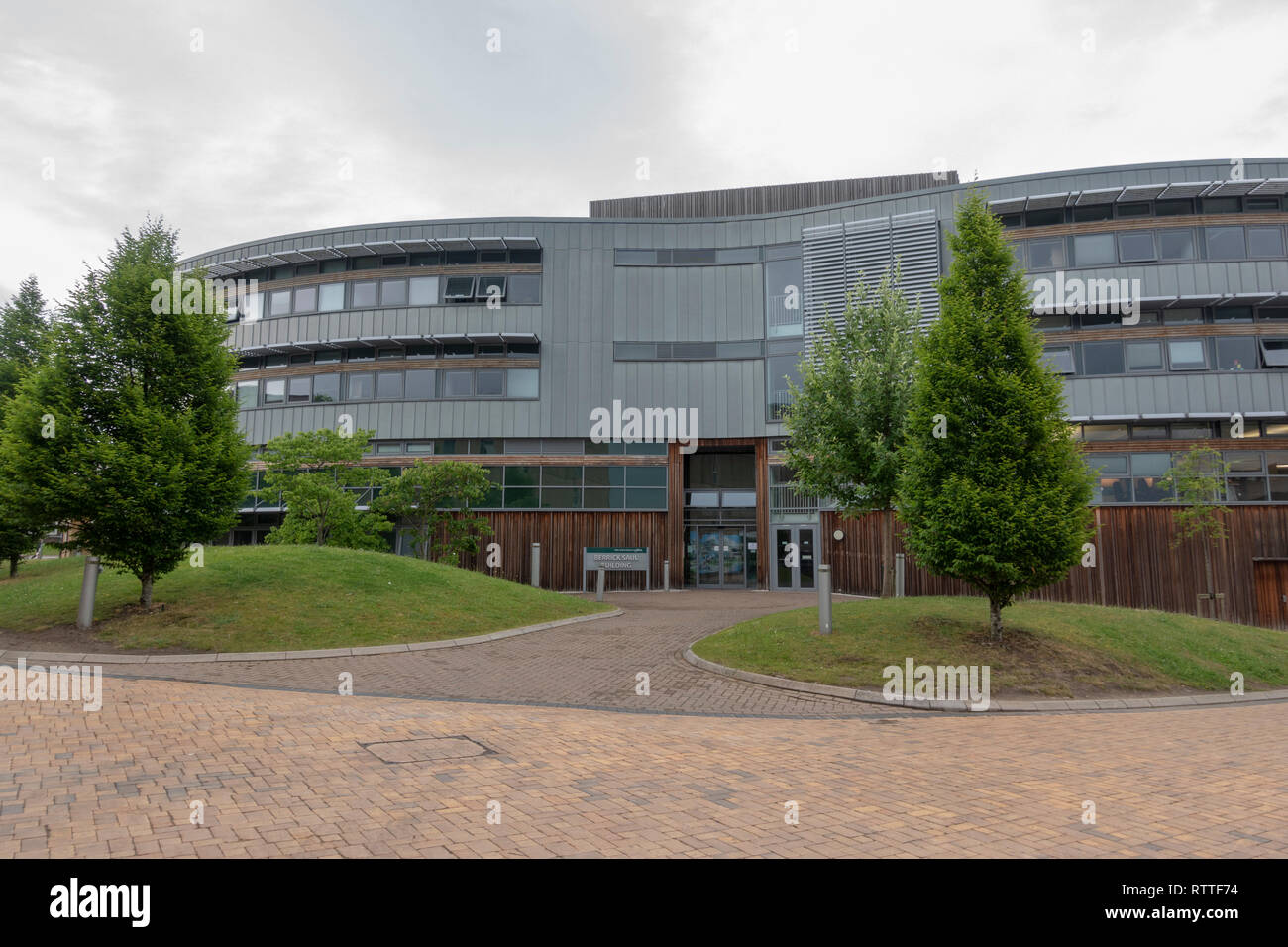 Berrick Saul Edificio, Università di York campus, Heslington, York, Yorkshire, Regno Unito. Foto Stock