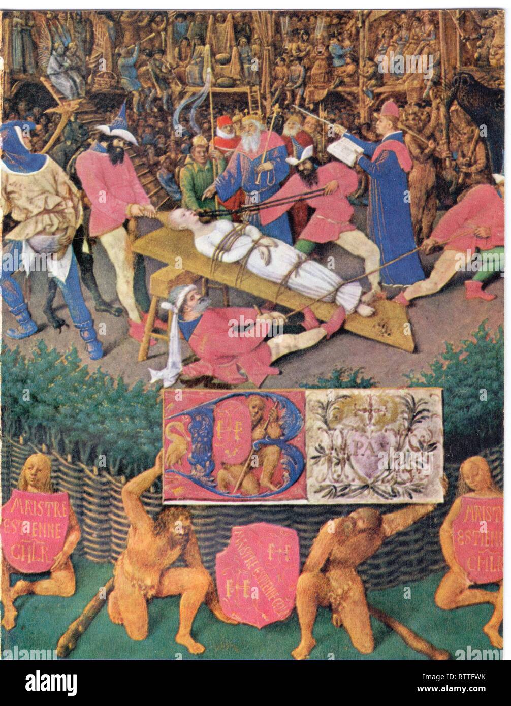 Miniature by jean fouquet immagini e fotografie stock ad alta
