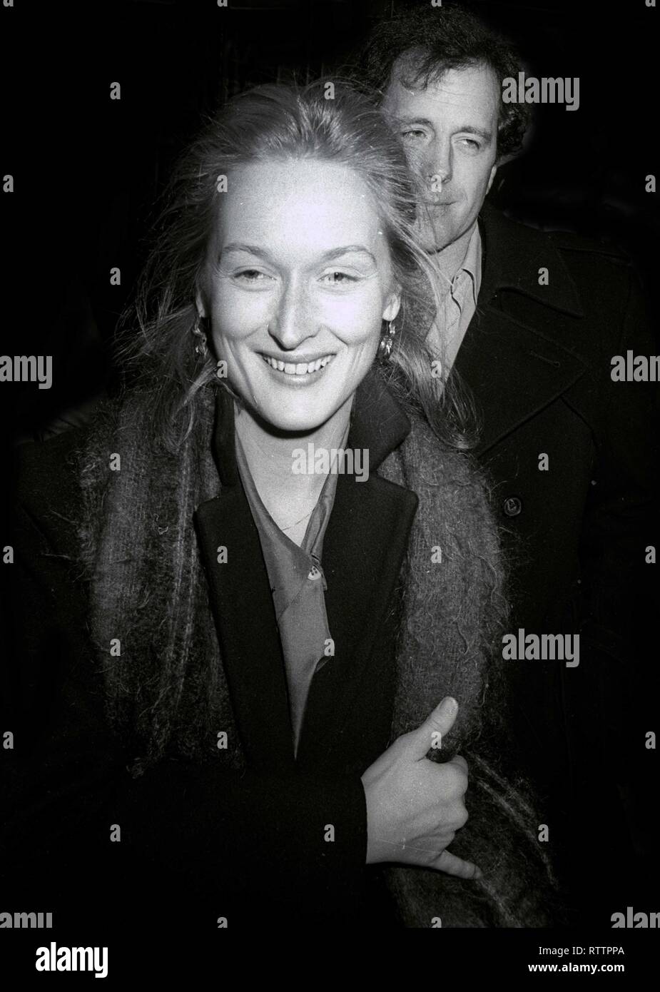 Meryl Streep e il marito Don Gummer Foto non datata da John Barrett/il PHOTOlink Foto Stock