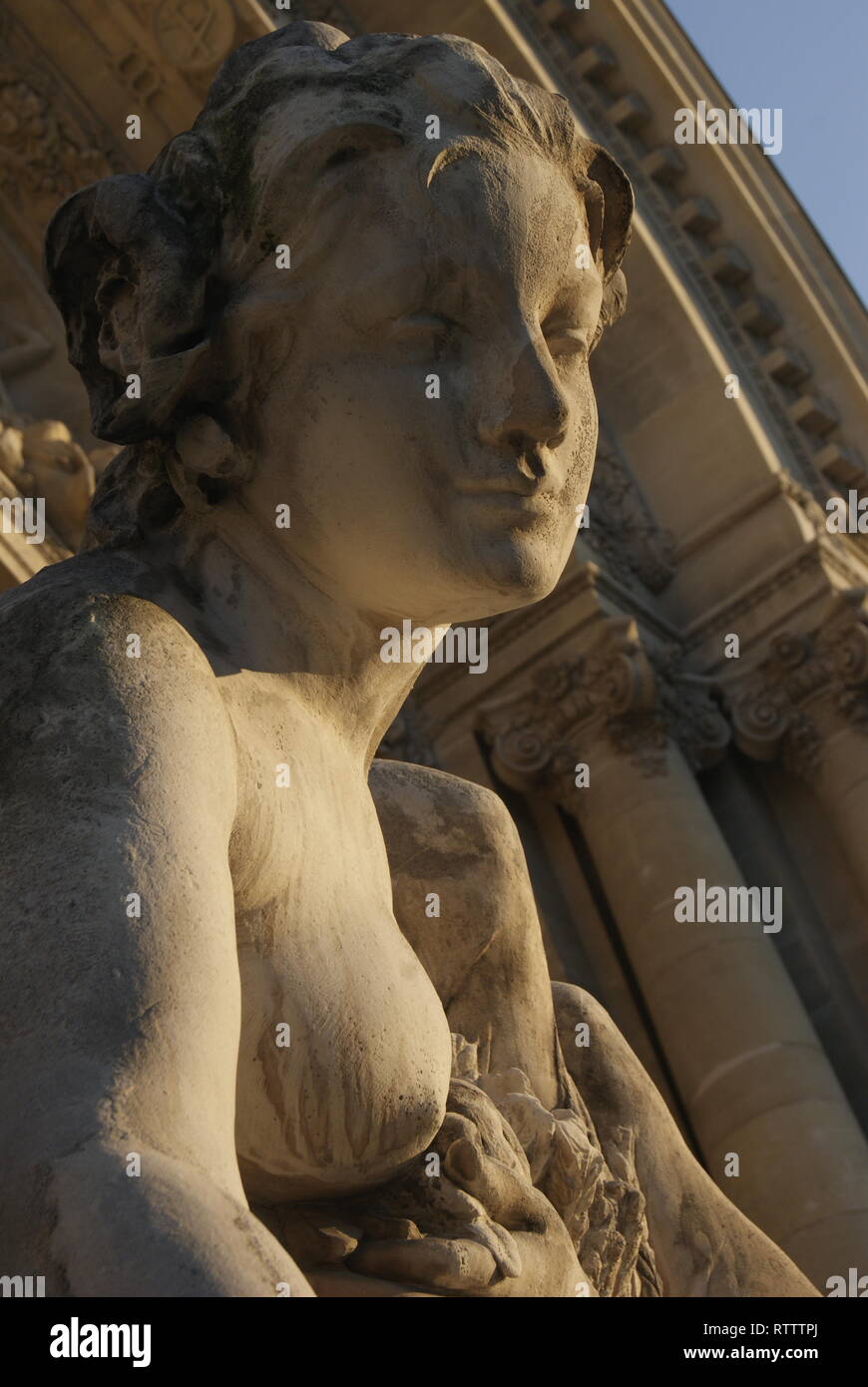 Scultura à Parigi Foto Stock