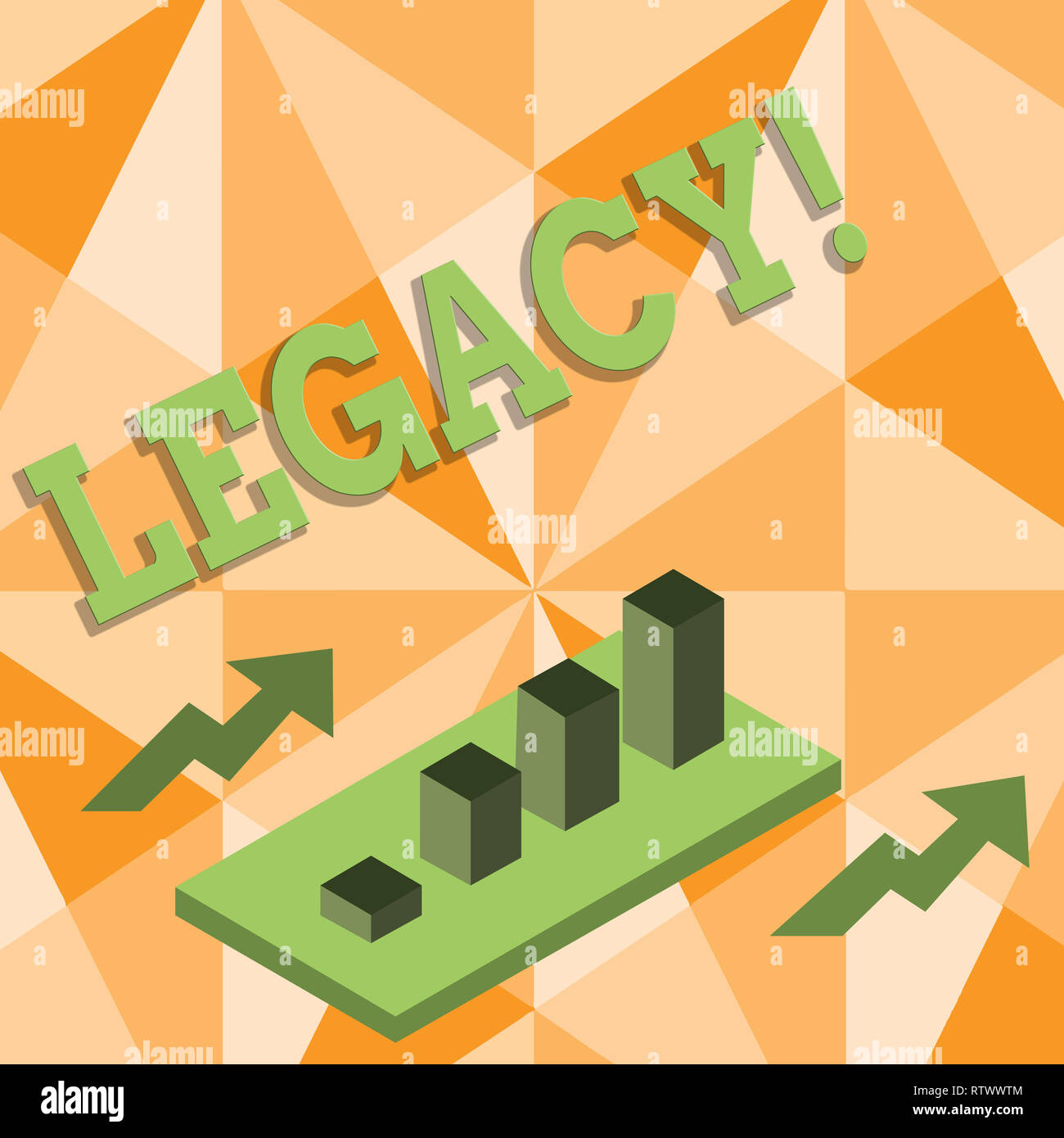 Parola di scrittura di testo Legacy. Il concetto di business per trasmesso ricevuto da un antenato denaro proprietà fornite da saranno Foto Stock