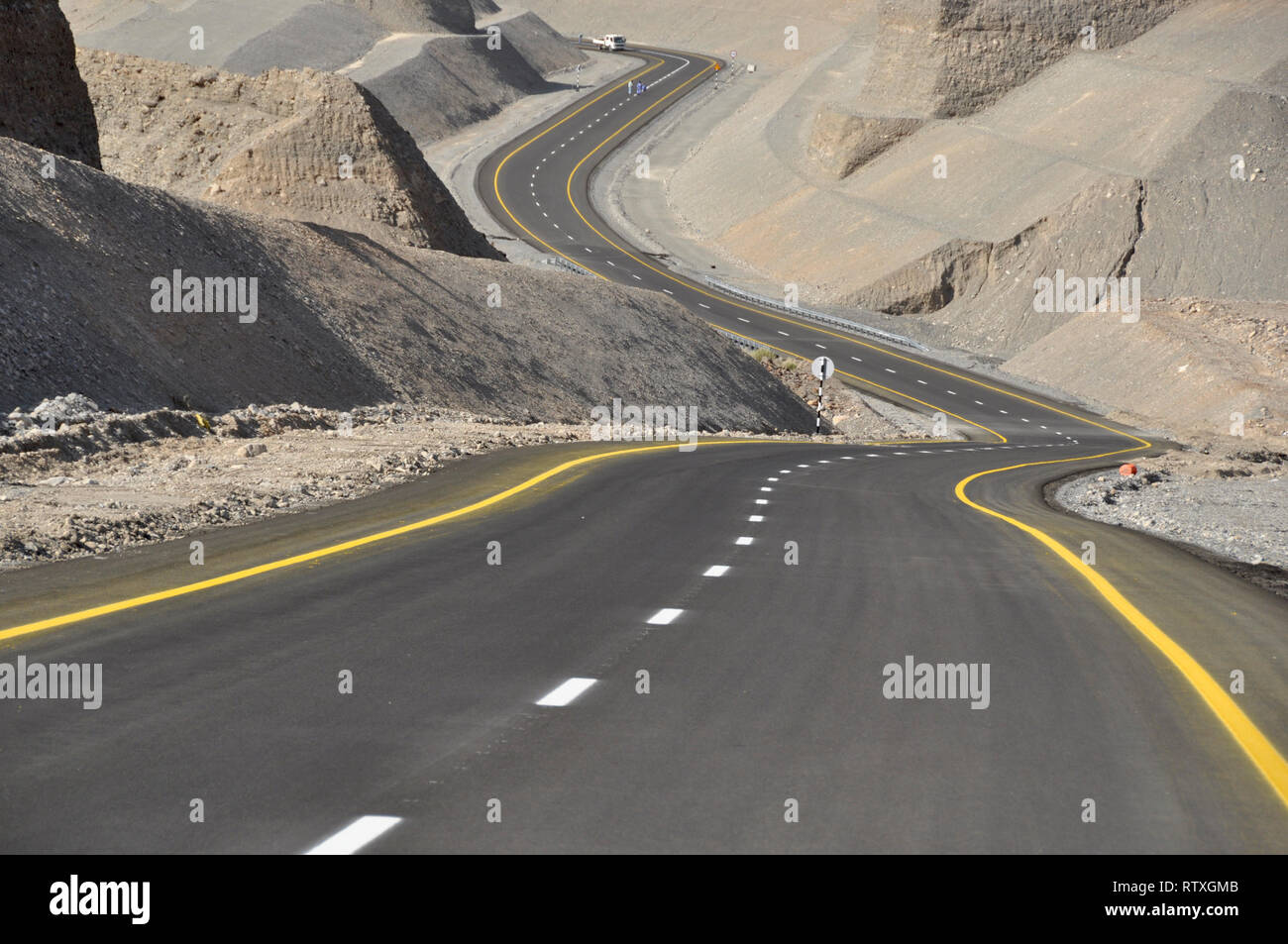 Oman Highway 1 Foto Stock