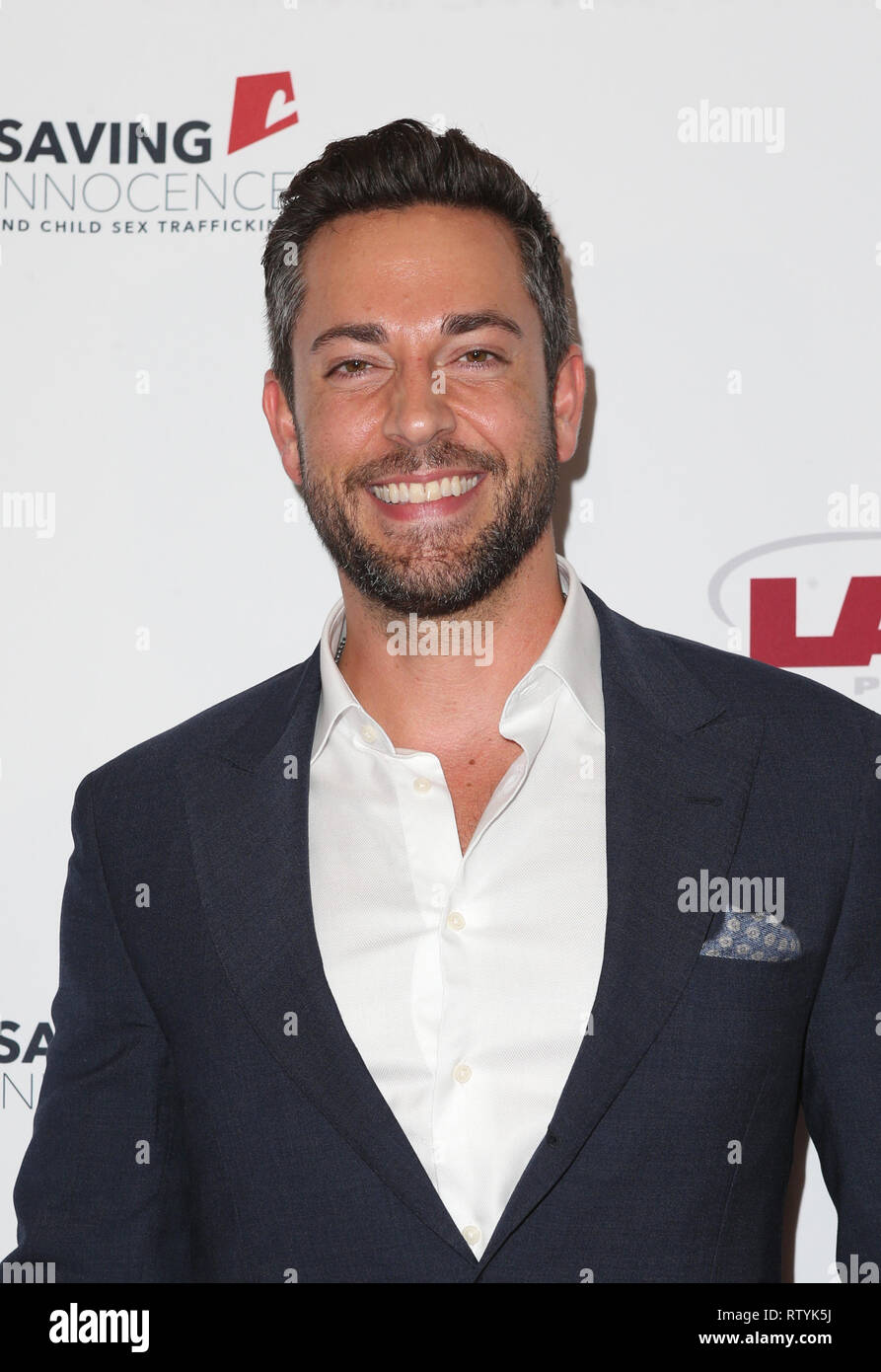 Hollywood, Stati Uniti d'America. 2 Mar, 2019. Zachary Levi, al 7 risparmio annuale di Gala di innocenza al Loews Hollywood Hotel in Hollywood, USAlifornia il 2 marzo 2019. Credito: Faye Sadou/media/punzone Alamy Live News Foto Stock