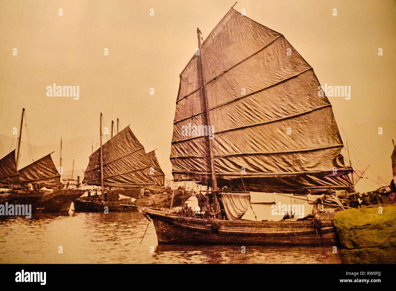 Cina, Hong Kong Kowloon, museo di storia di Hong Kong Foto Stock