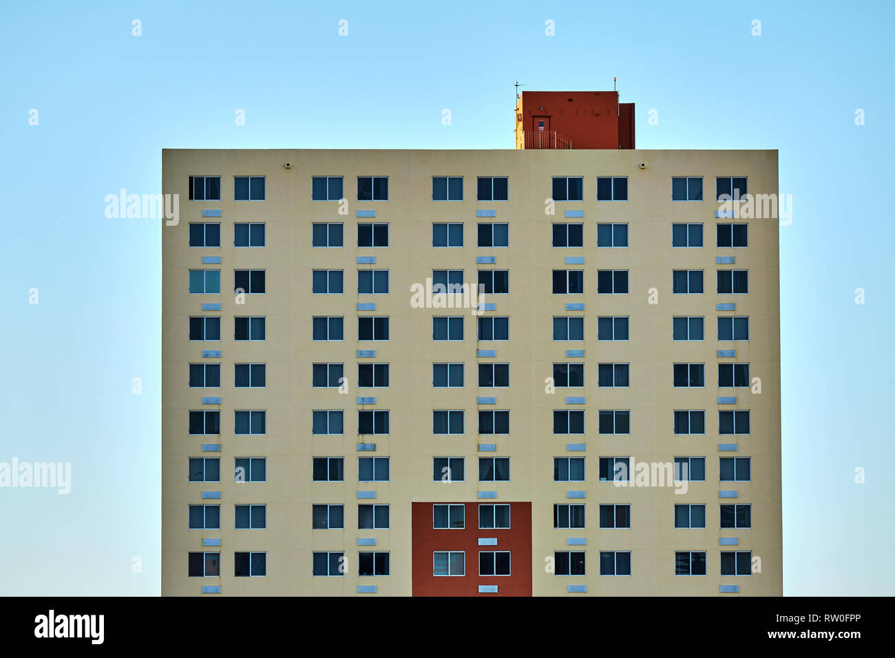 Nella foto è un hotel vicino all'Aeroporto Internazionale di Miami, Florida. Foto Stock