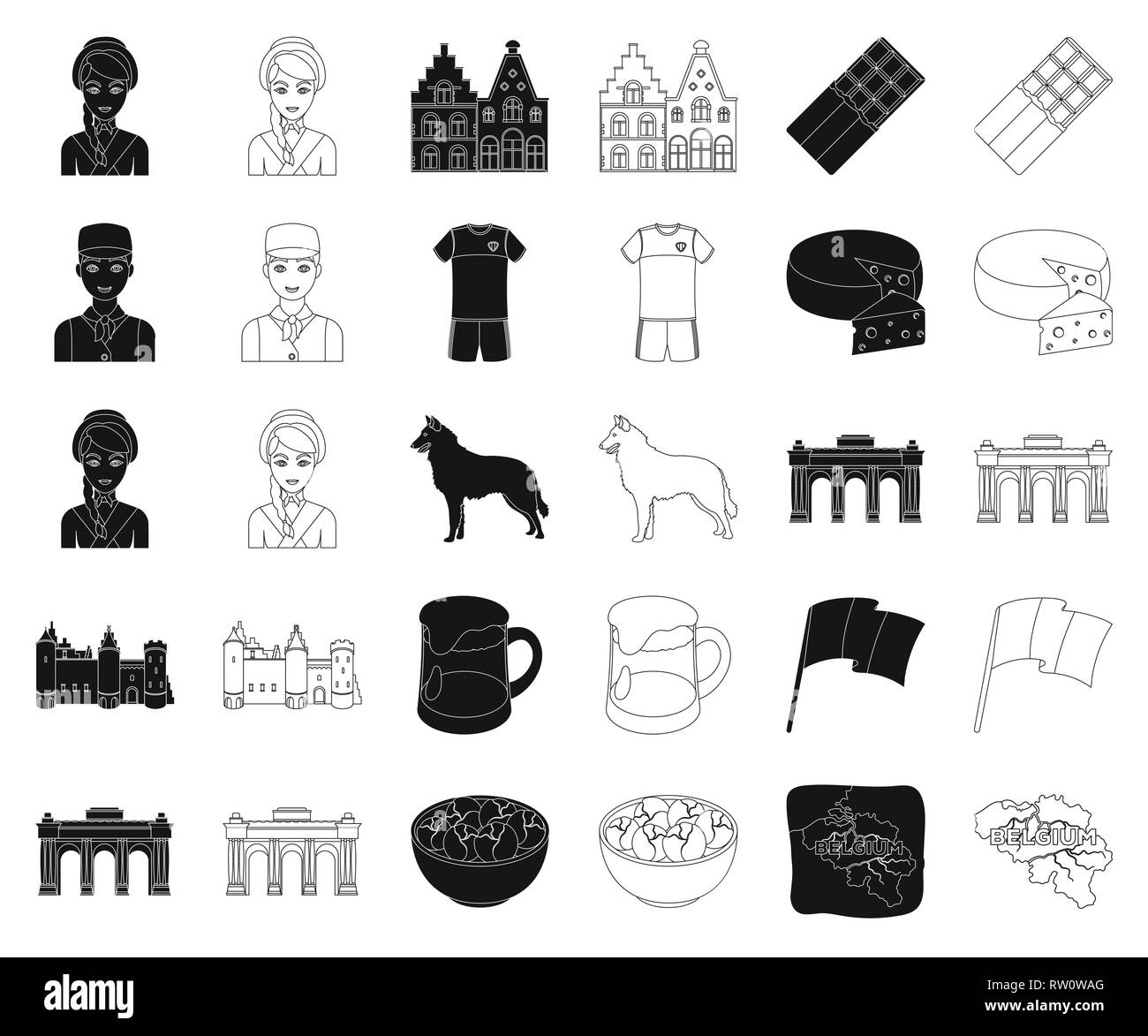 Bracci,attributi,birra belga,,Belgio,Black,contorno,costruzione,cavolo,castle,formaggio,cioccolato,abbigliamento,ricoprire,raccolta,continente,paese,cultura, custom,design,dolci,dog,funzioni,bandiera,football,vetro,Casa,icona,immagine,interessante,isolato,lion,logo,l'uomo,mug,national,luogo,piastra,popolazione,insalata,impostare,segno,dolcezza,il simbolo,Territorio,corsa,vettore,fetta,web,donna vettori vettore , Illustrazione Vettoriale