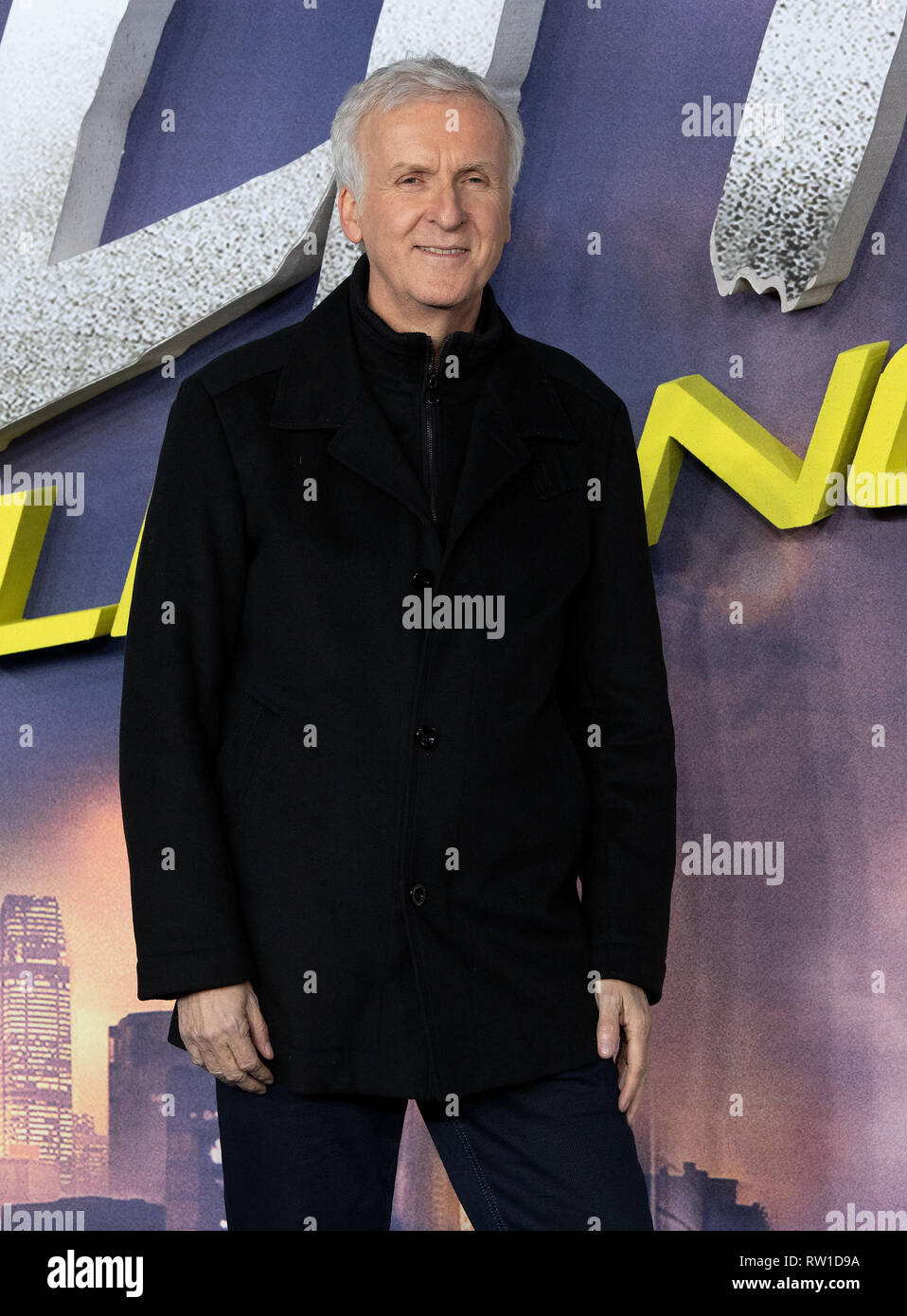 Prima mondiale di "alita: Battle Angel" tenutasi presso l' Odeon Leicester Square offre: James Cameron dove: Londra, Regno Unito quando: 31 Gen 2019 Credit: WENN.com Foto Stock