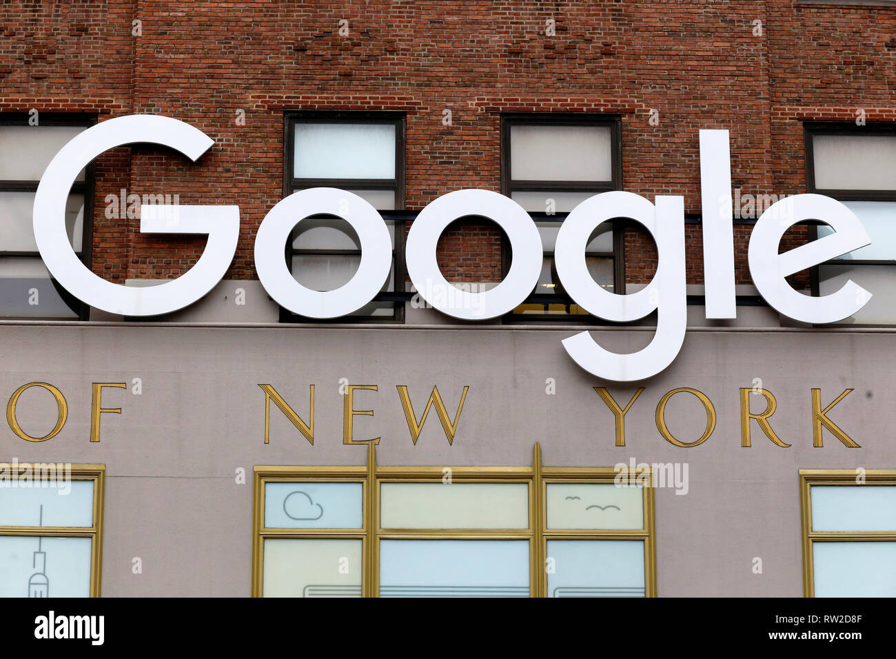 Google di New York Foto Stock
