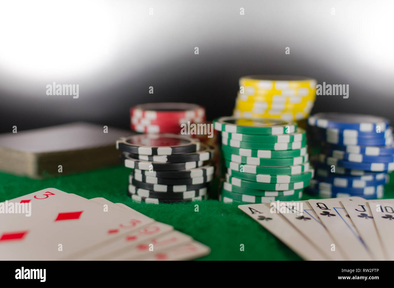Casino still life Foto Stock