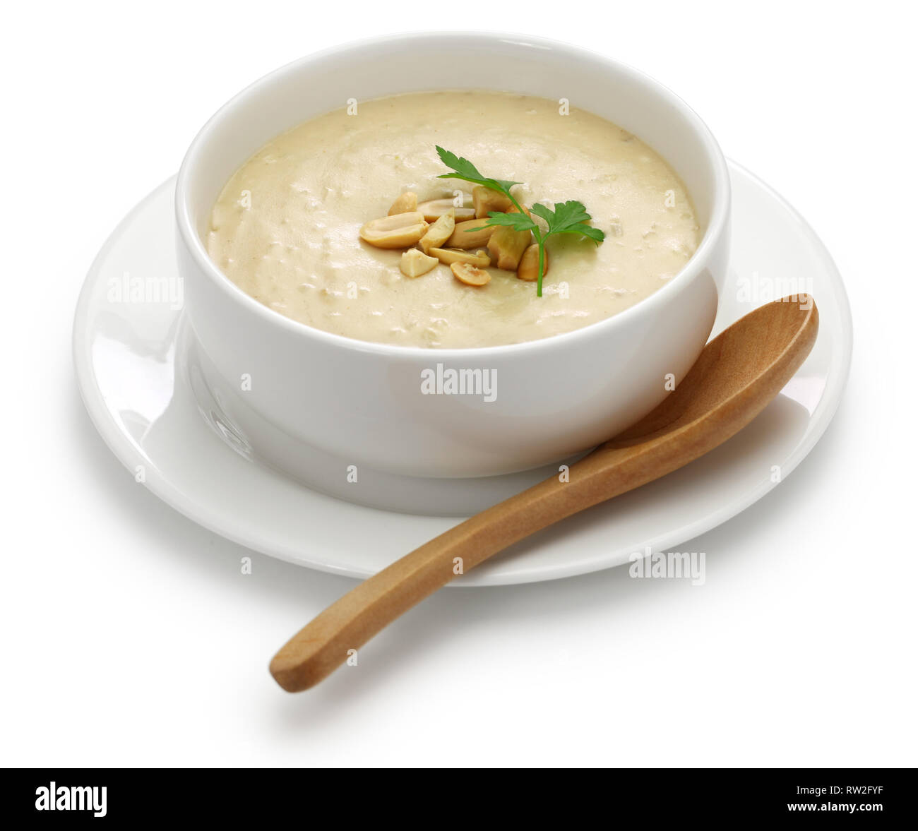 Sud zuppa di arachidi, cucina americana Foto stock - Alamy