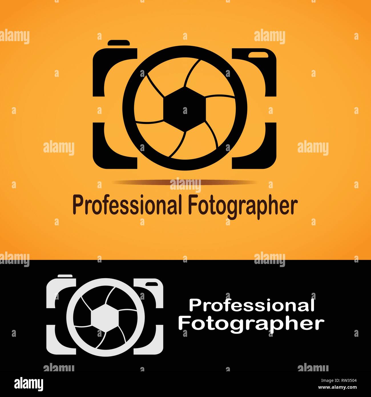 Questo logo è una telecamera. Questo logo è bene utilizzare come un logo aziendale o foto in studio che è impegnato nella fotografia. Illustrazione Vettoriale